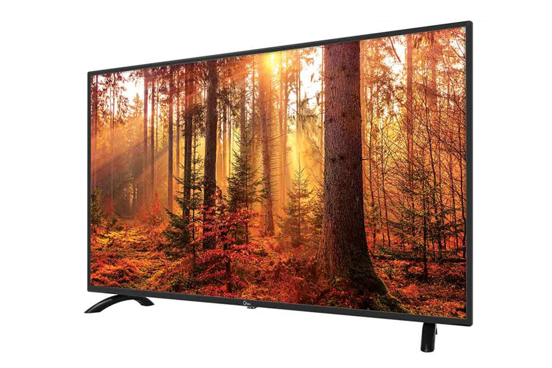 نمای نیمرخ تلویزیون جی پلاس FH512N مدل 43 اینچ