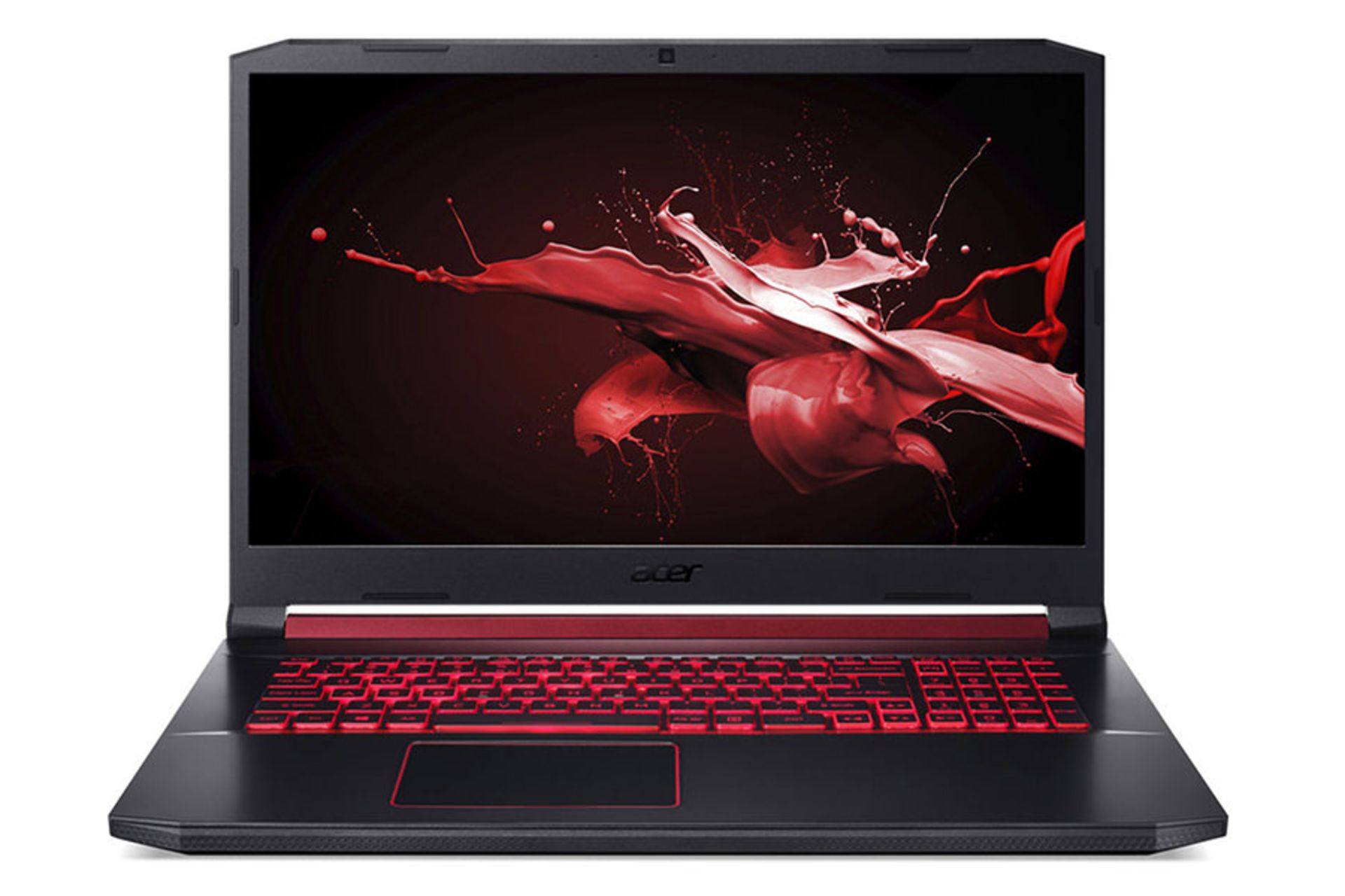 لپ‌تاپ نیترو 5 AN715-51-76PP ایسر نمای جلو صفحه کلید و مانیتور / Acer Nitro 5 AN715-51-76PP
