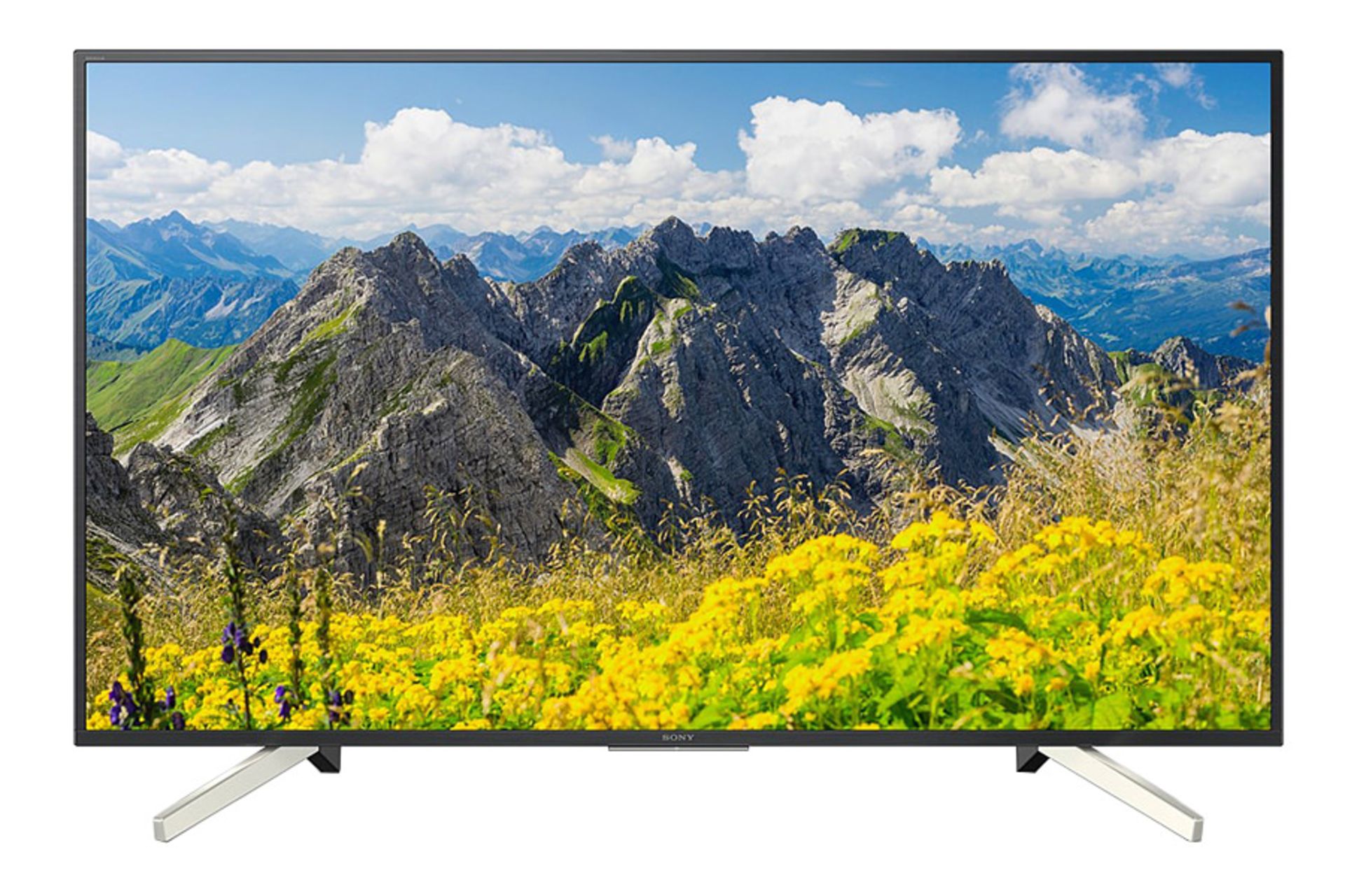 نمای جلو تلویزیون سونی X7500F مدل 55 اینچ