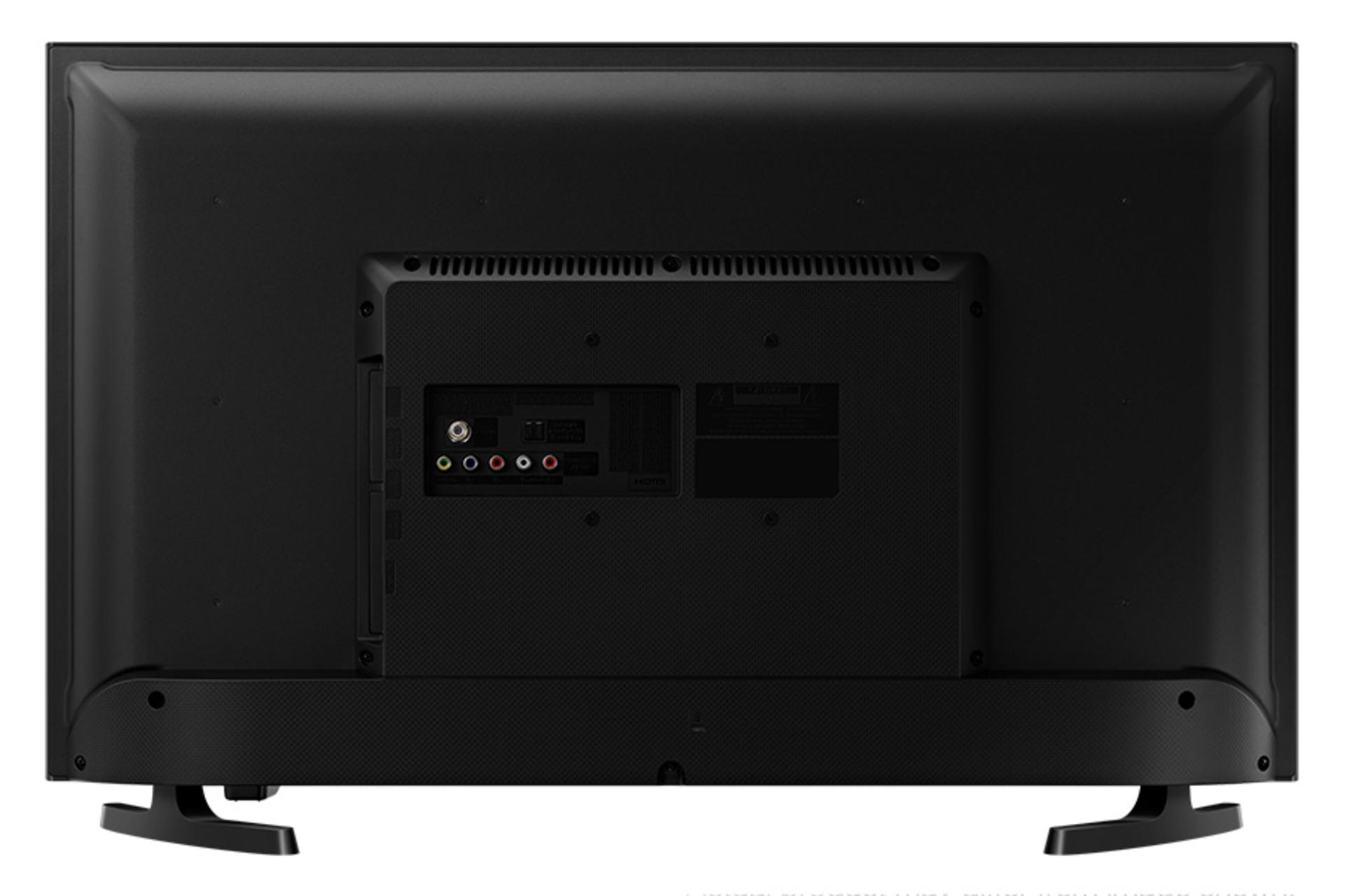 نمای پشت تلویزیون سامسونگ N5003 مدل 43 اینچ و نمایش پورت ها