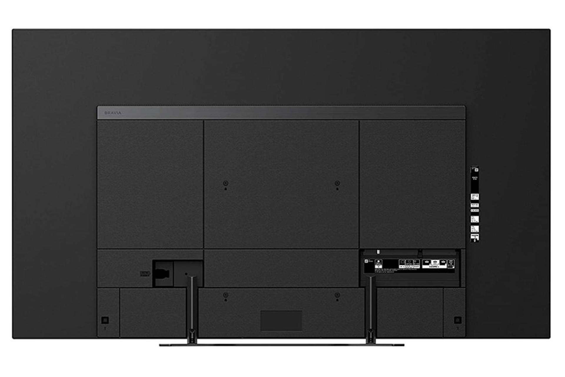 نمای پشت تلویزیون سونی A8G مدل 65 اینچ