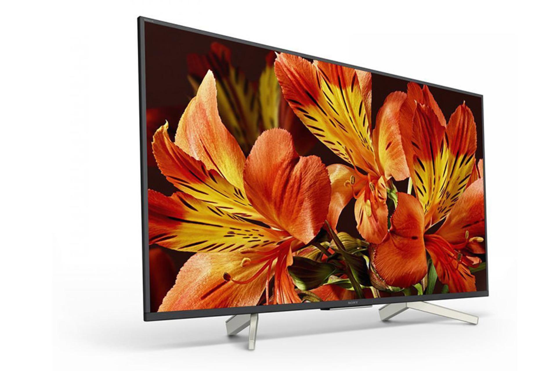 نمای نیمرخ تلویزیون سونی X8500F مدل 55 اینچ