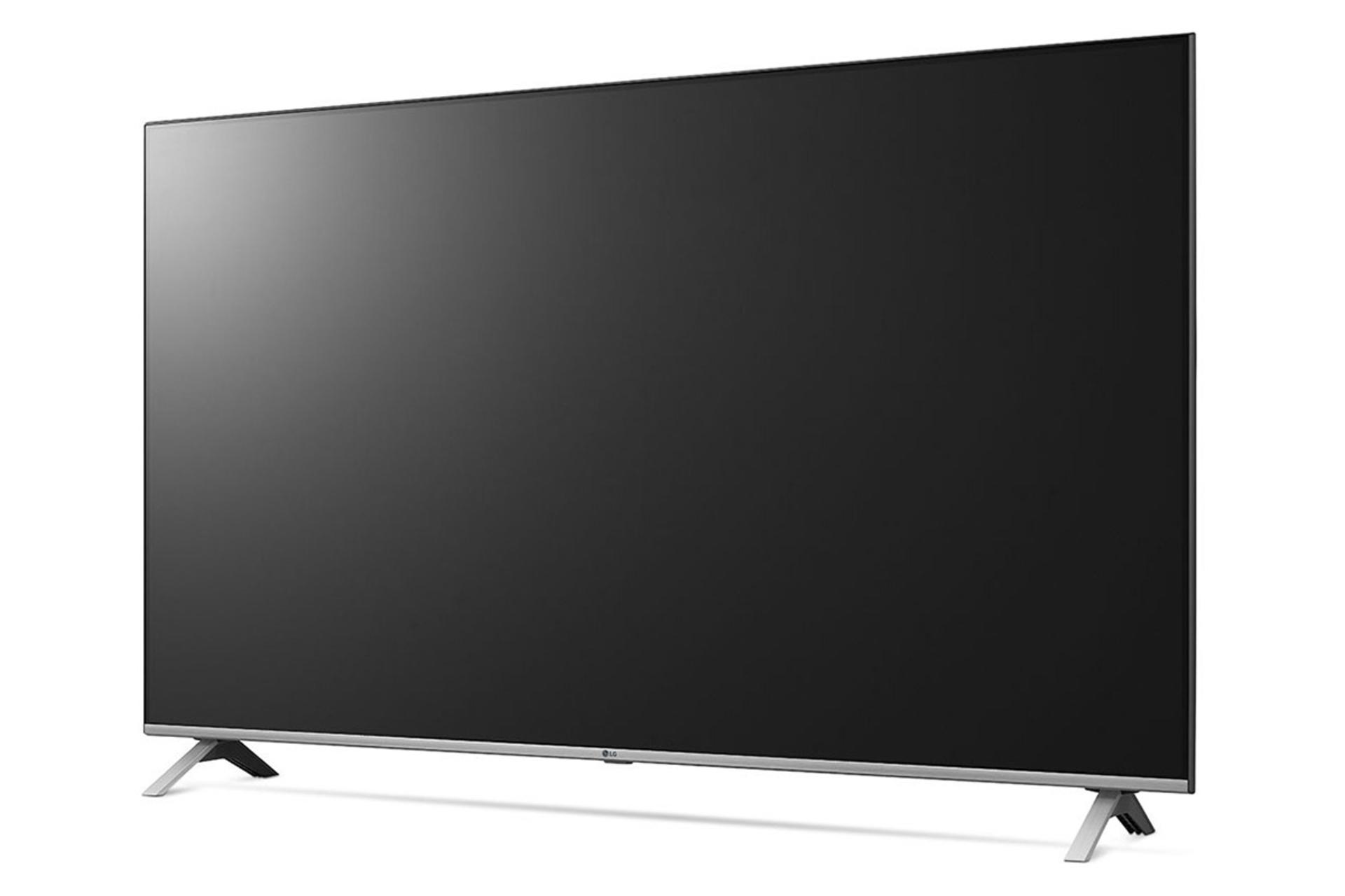نمای نیمرخ  تلویزیون ال جی UN8060 مدل 65 اینچ با صفحه خاموش