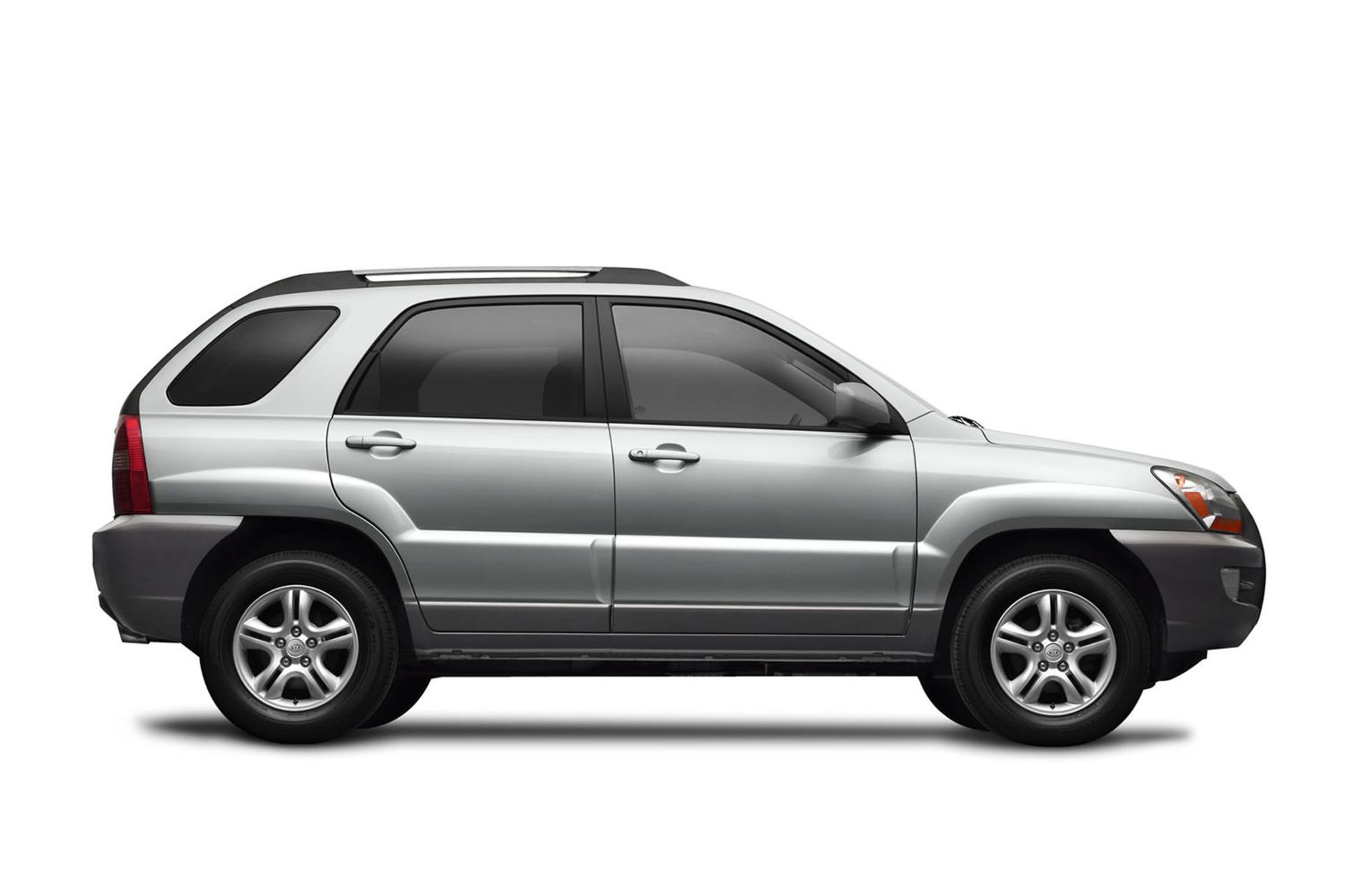 خودرو کیا اسپورتیج ۲۰۰۸ / Kia Sportage 2008 نمای جانبی