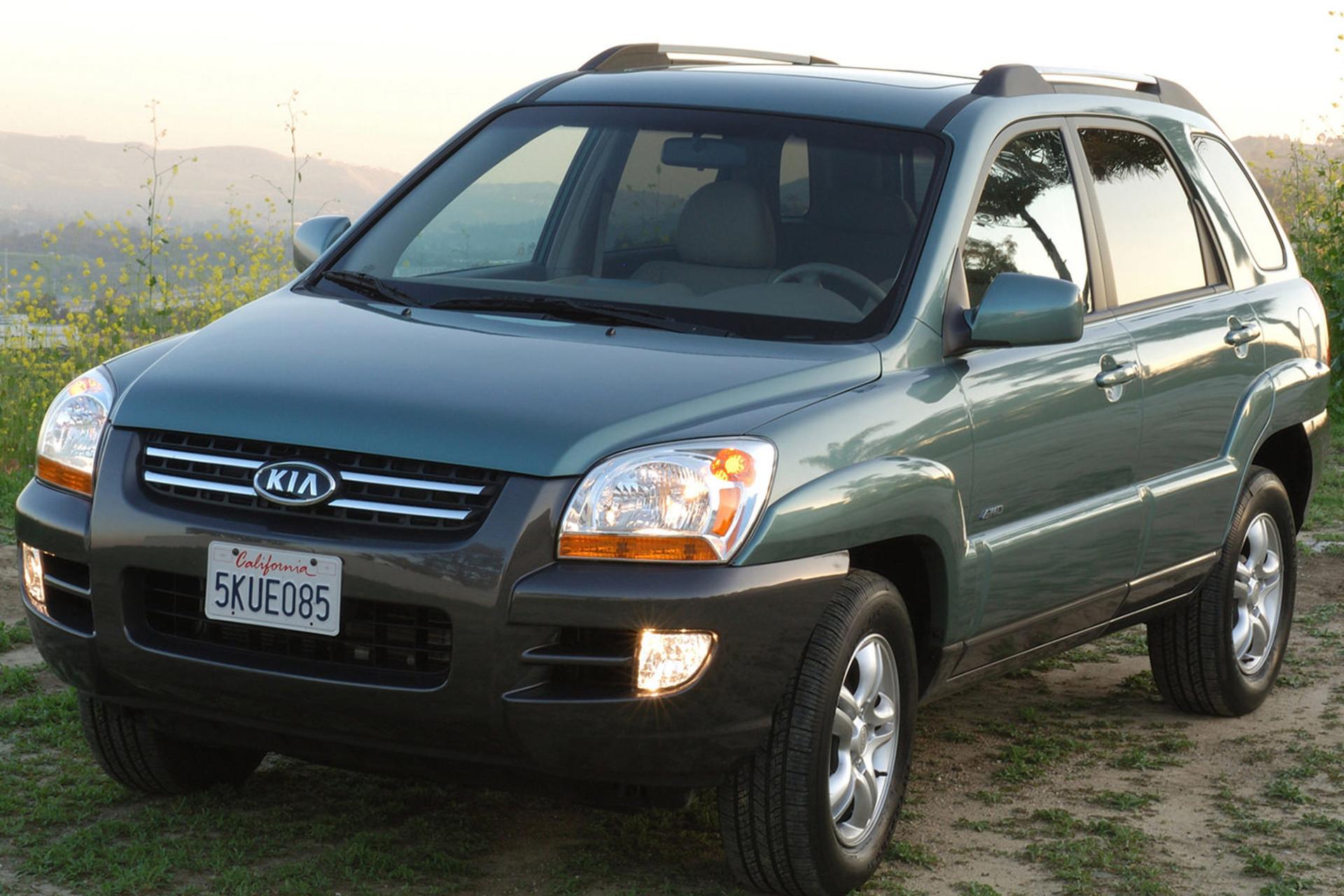 خودرو کیا اسپورتیج ۲۰۰۸ / Kia Sportage 2008 نمای جلو ۰۲