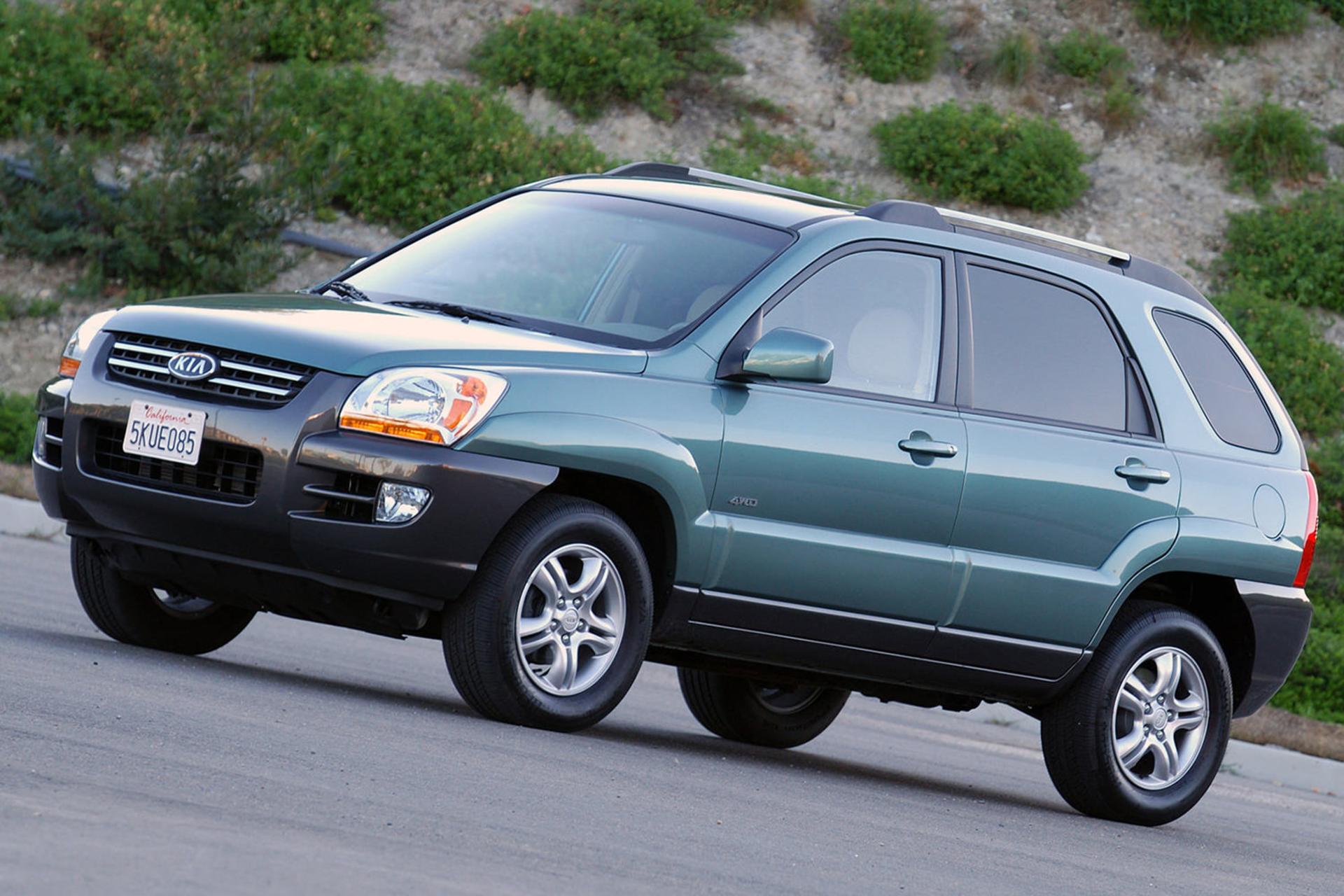 خودرو کیا اسپورتیج ۲۰۰۸ / Kia Sportage 2008 نمای جلو ۰۱