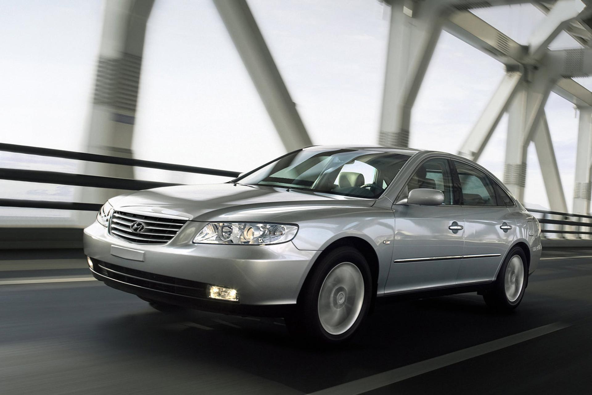 خودرو هیوندای آزرا ۲۰۰۶ /Hyundai Azera 2006 نمای جلو ۰۲