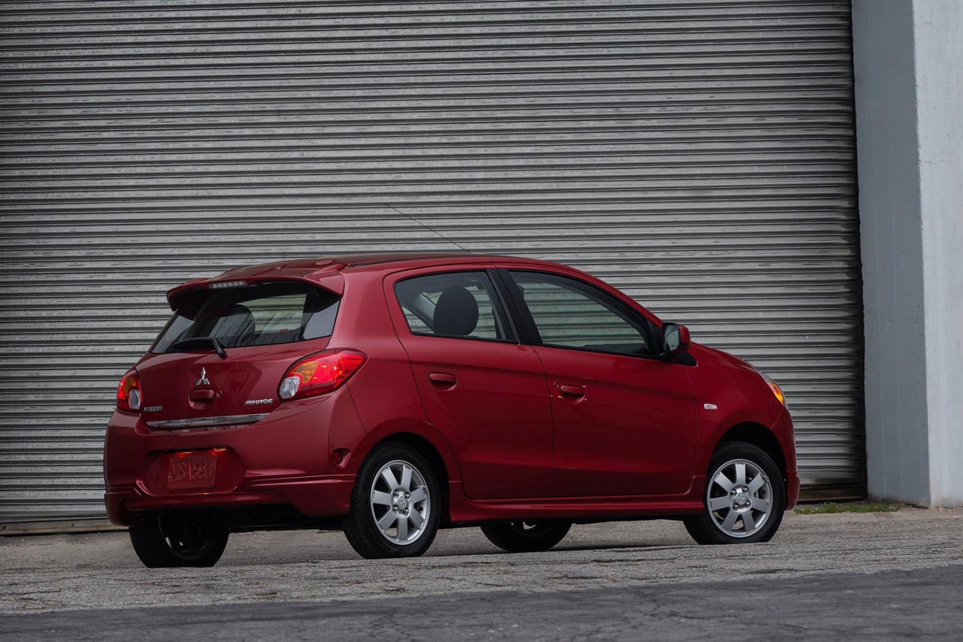 خودرو میتسوبیشی میراژ ۲۰۱۴ / Mitsubishi Mirage 2014 نمای عقب ۰۱