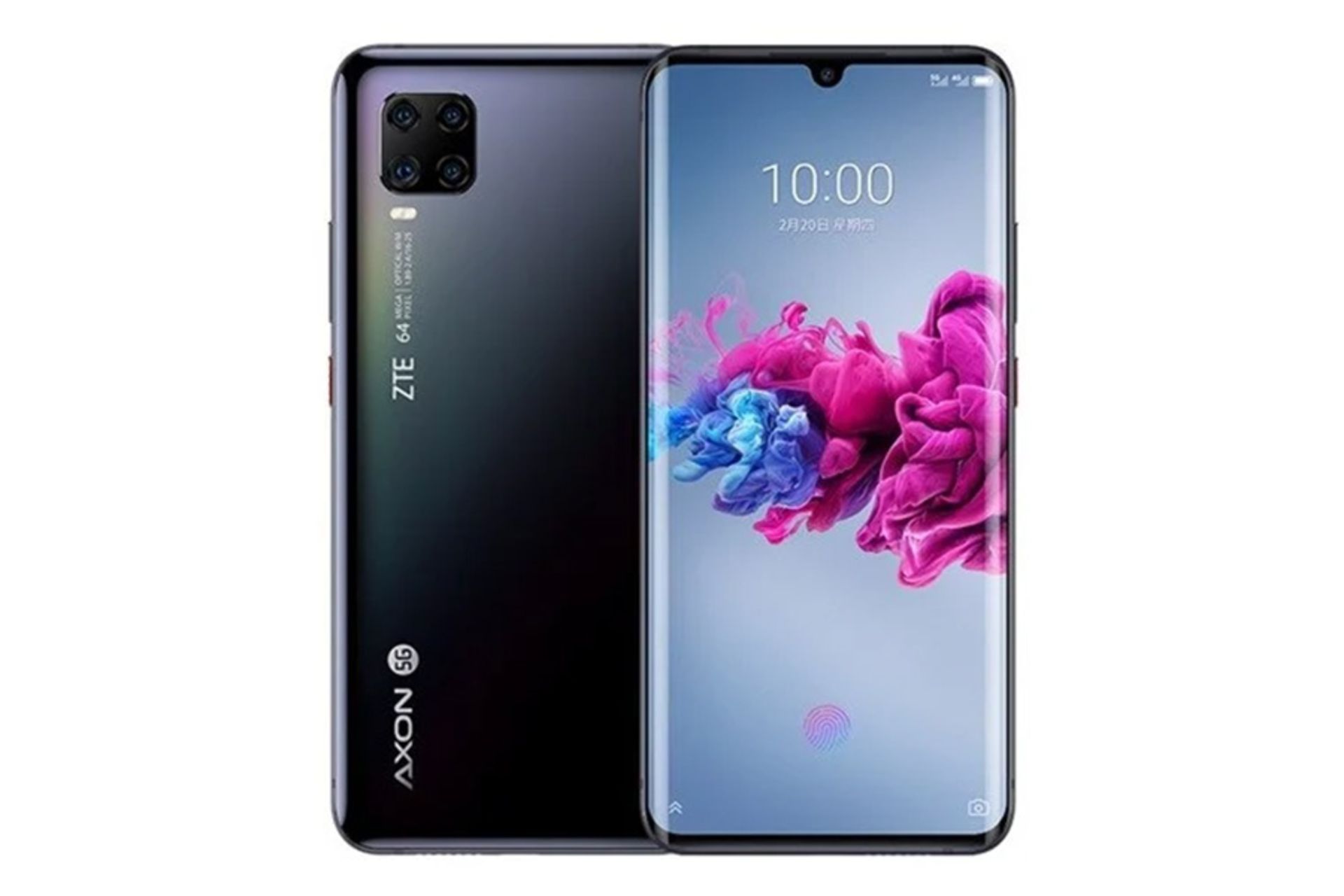 گوشی زد تی ای اکسون ۱۱ نسخه 4G / نمای جلو / ZTE Axon 11 4G