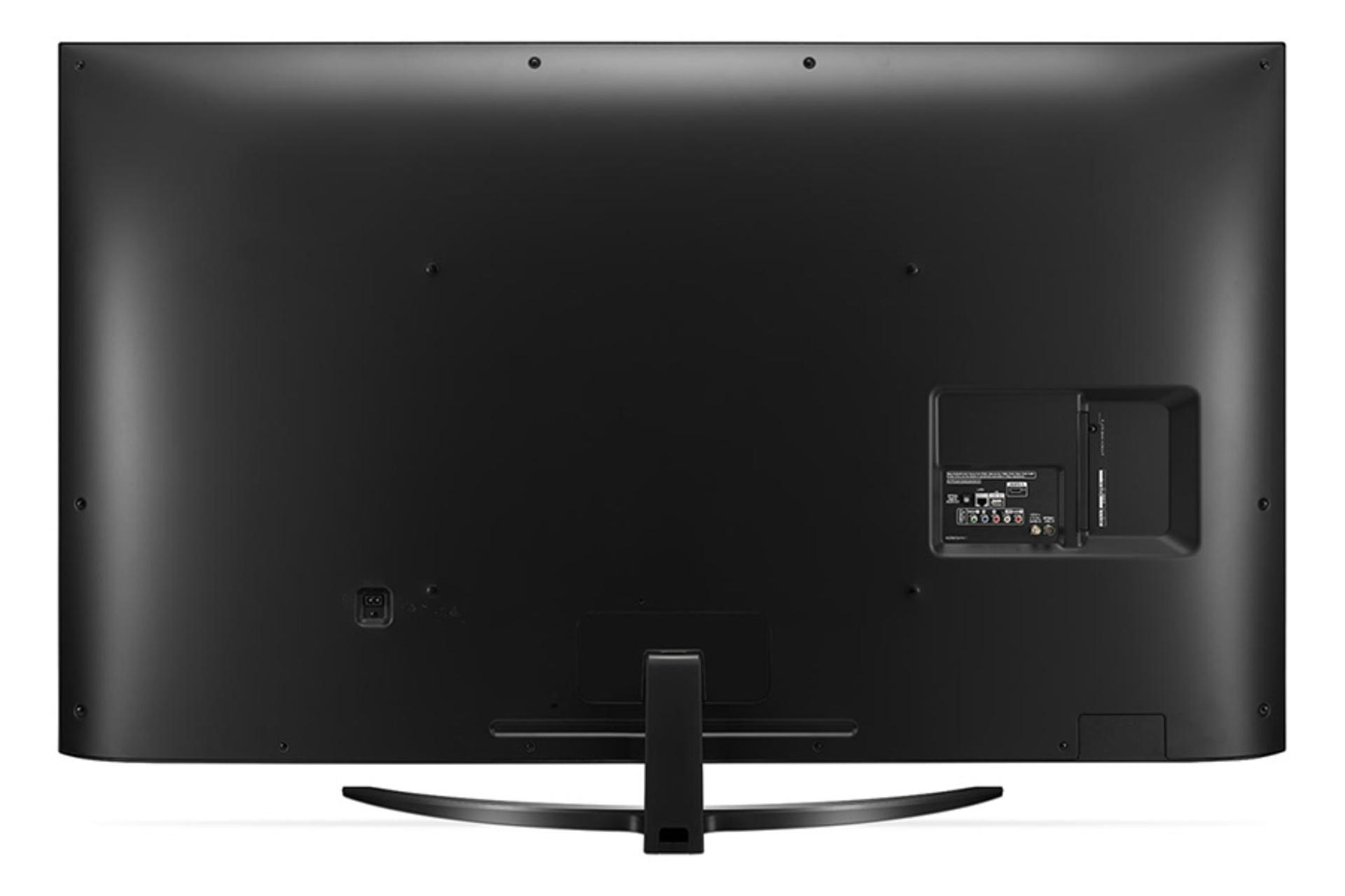 نمای پشت تلویزیون UM7450 مدل 70 اینچ و نمایش پورت ها