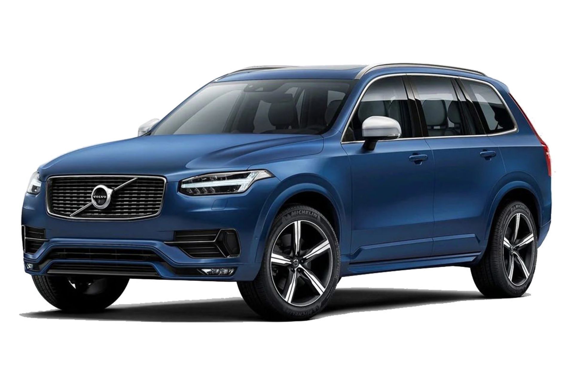 خودرو ولوو ایکس آر 90 آبی / Volvo XC90 R-Design 2018