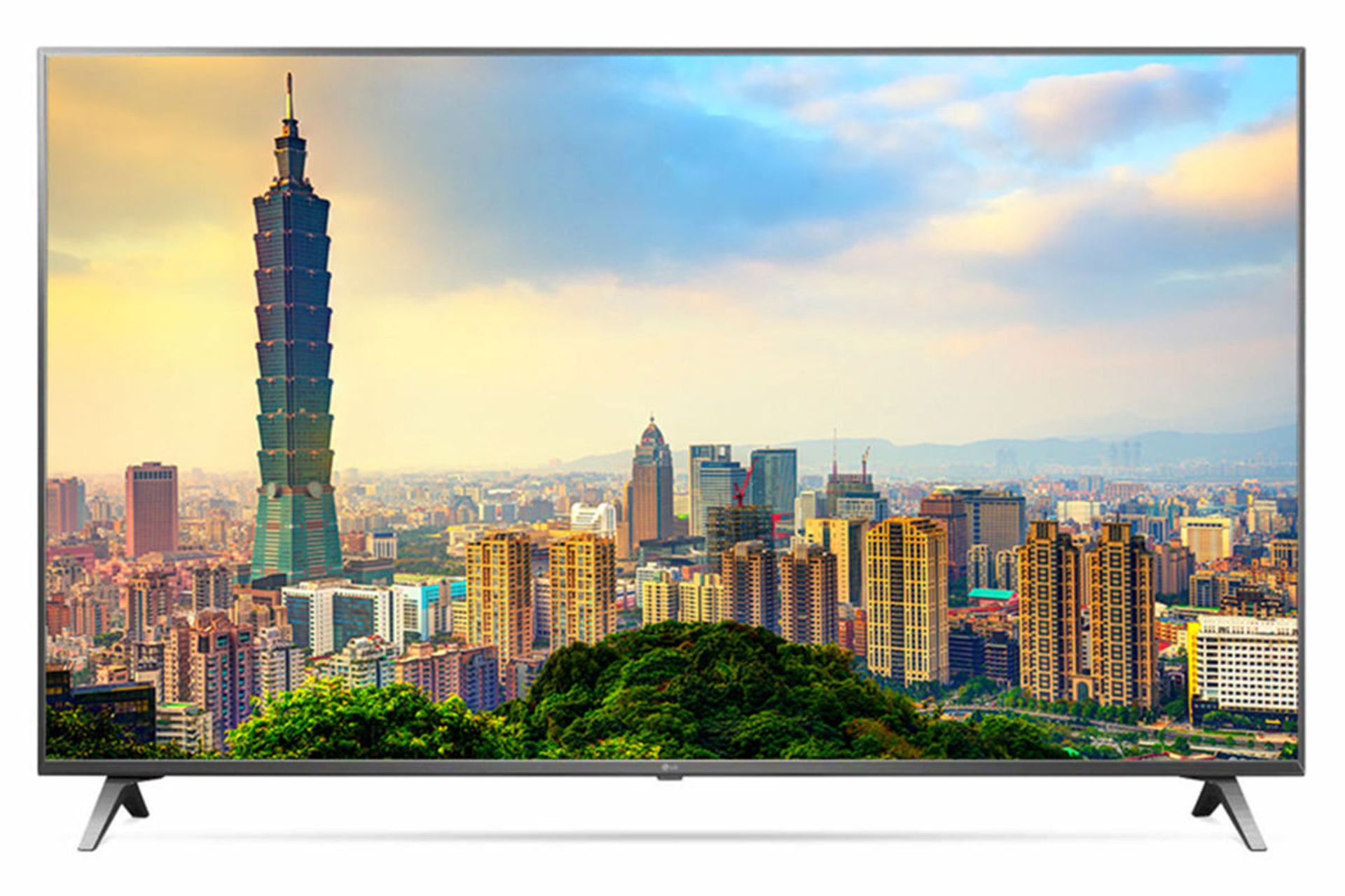 نمای جلو تلویزیون ال جی SK8000 مدل 55 اینچ