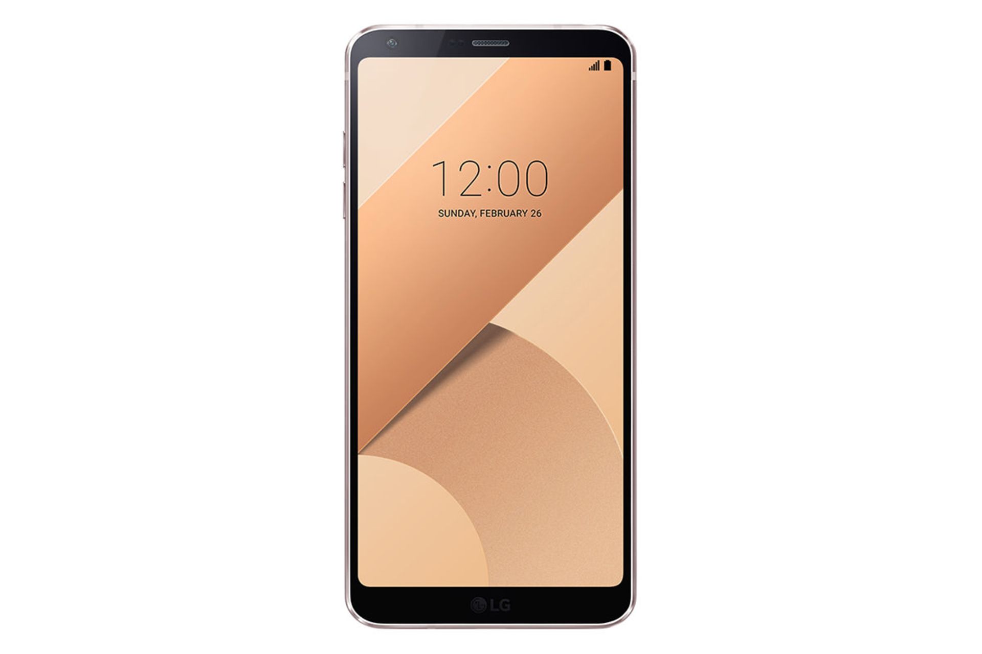 نمای جلو گوشی ال جی G6 Plus