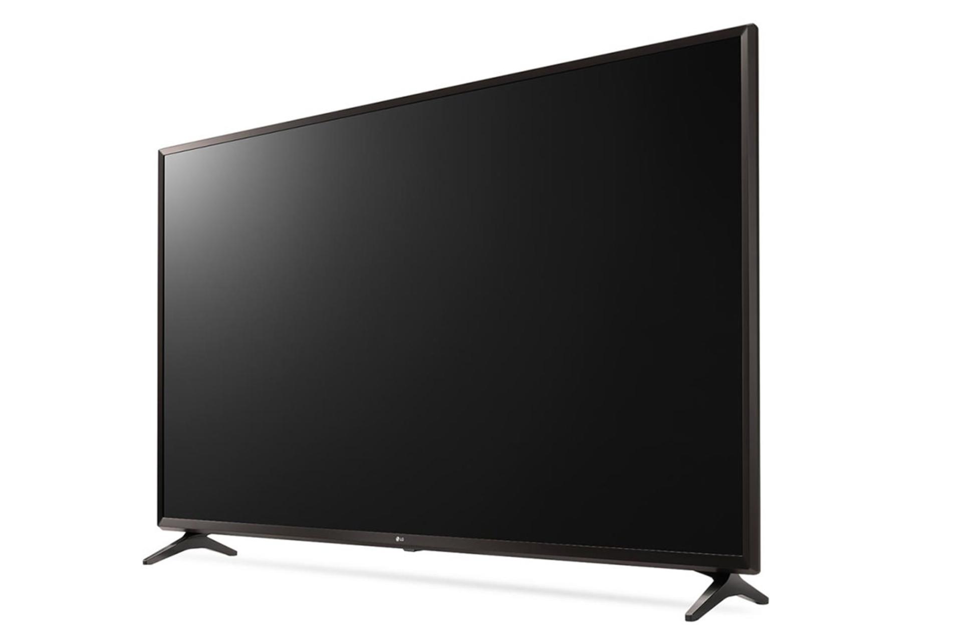 نمای نیمرخ تلویزیون ال جی UK6100 مدل 55 اینچ