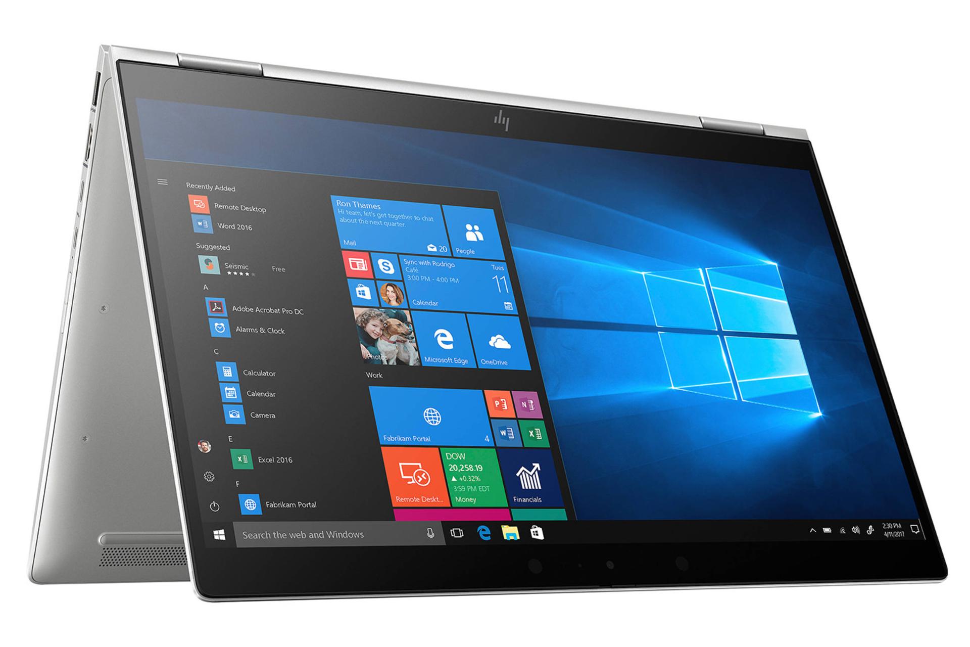 الیت بوک X360 1040 G5 اچ پی- نمای جلوی صفحه نمایش  / HP EliteBook X360 1040 G5