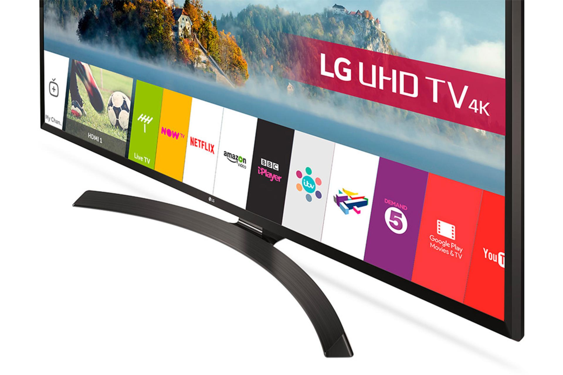 پایه تلویزیون ال جی UJ634 مدل 55 اینچ