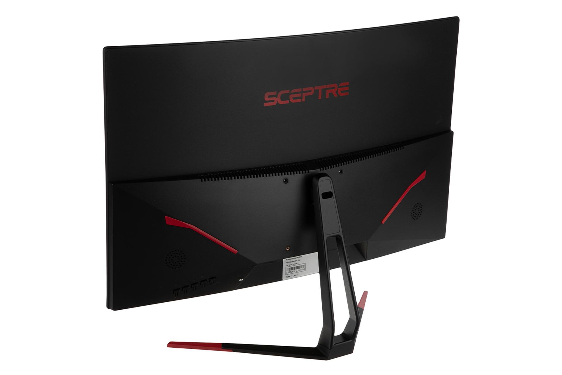 مانیتور Sceptre AS270F FHD نمای پشت -  اسپیکرها / اسکپتر 27 اینچ مدل AS270F
