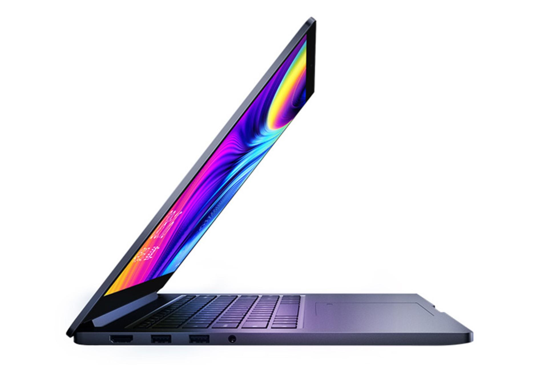 لپ تاپ شیائومی مدل می نوت بوک پرو 15 نسخه Enhanced از نمای کنار