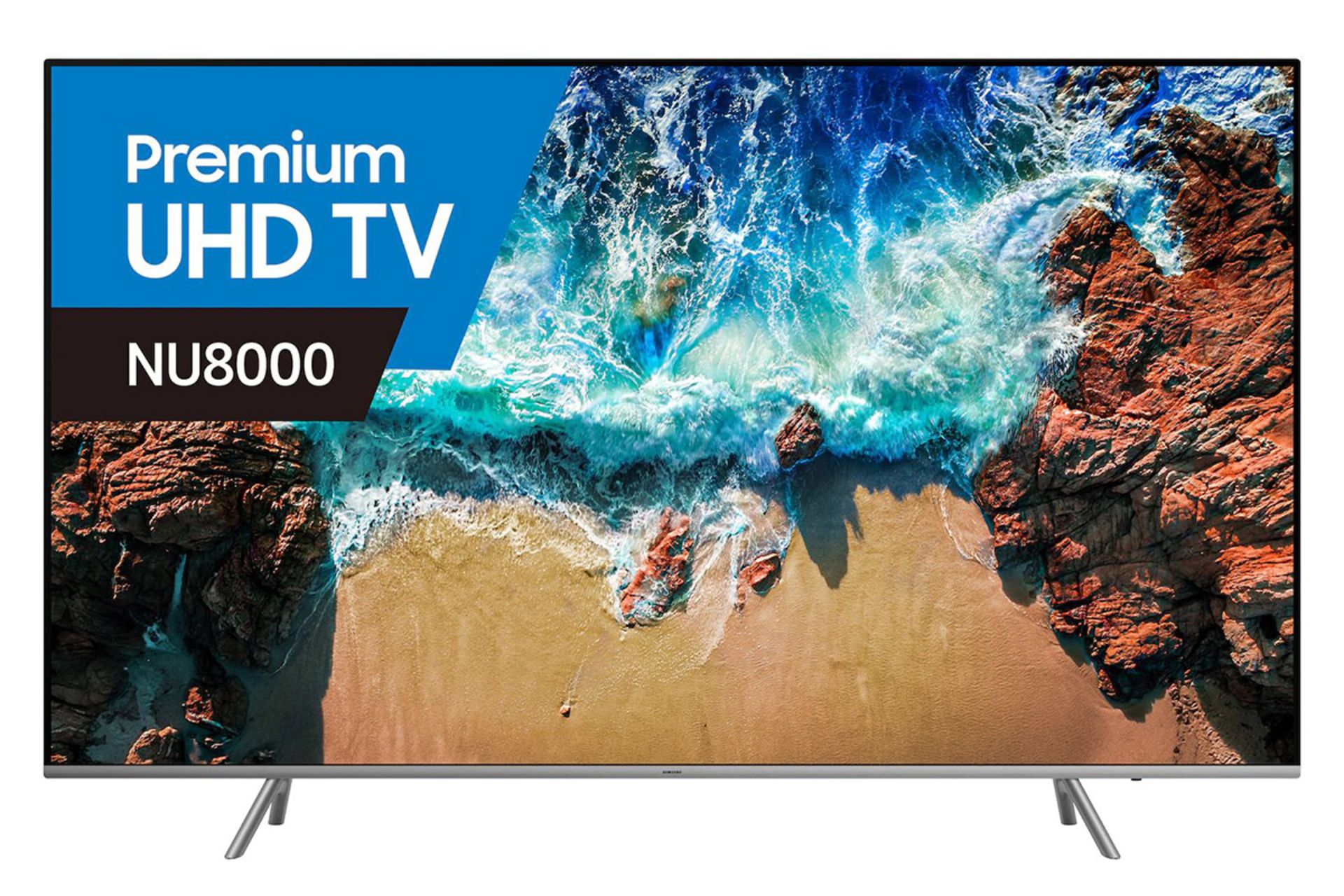 نمای جلو سامسونگ NU8000 مدل 82 اینچ