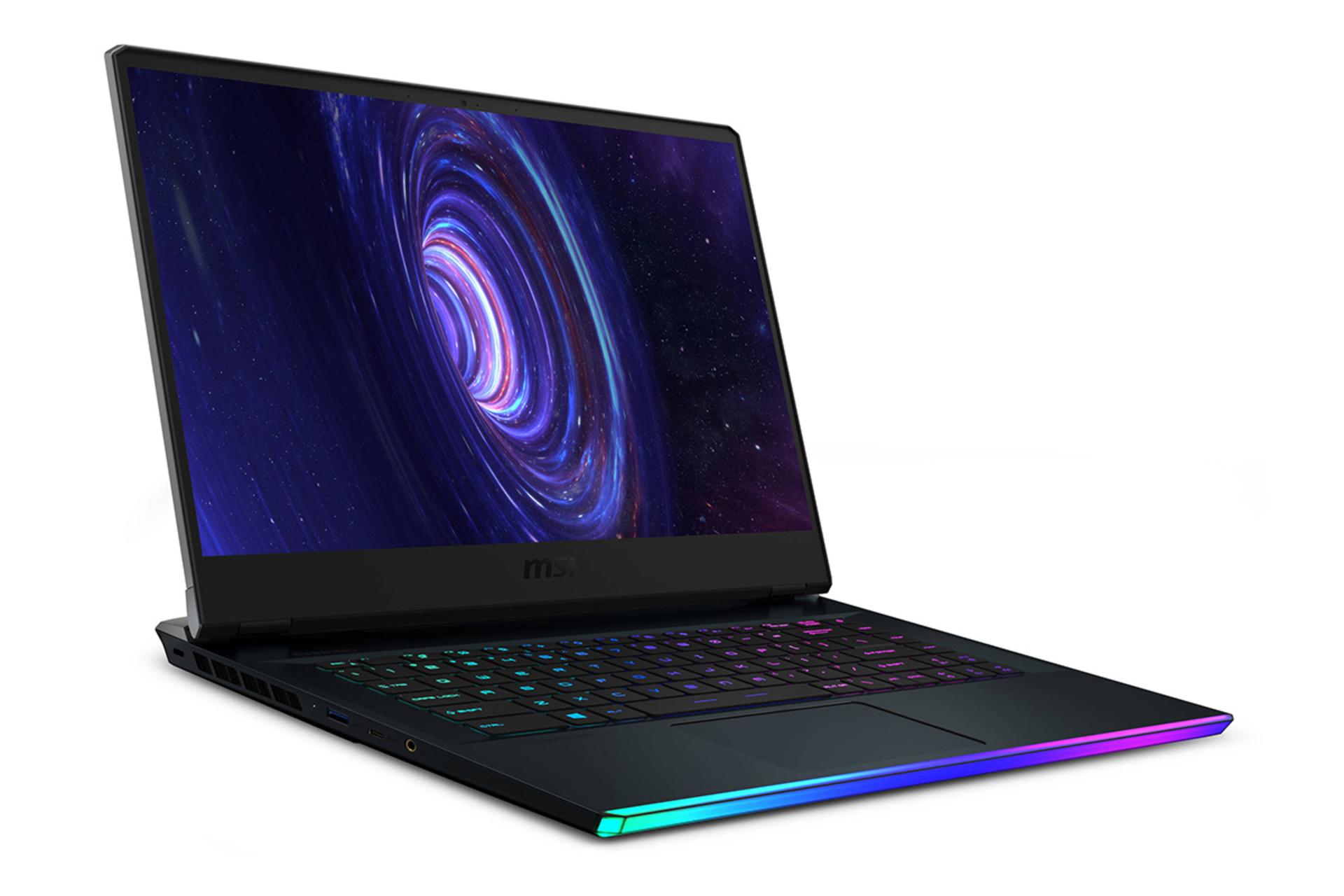 لپ تاپ ام اس آی GE66 ریدر 10SF نمای نیمرخ راست