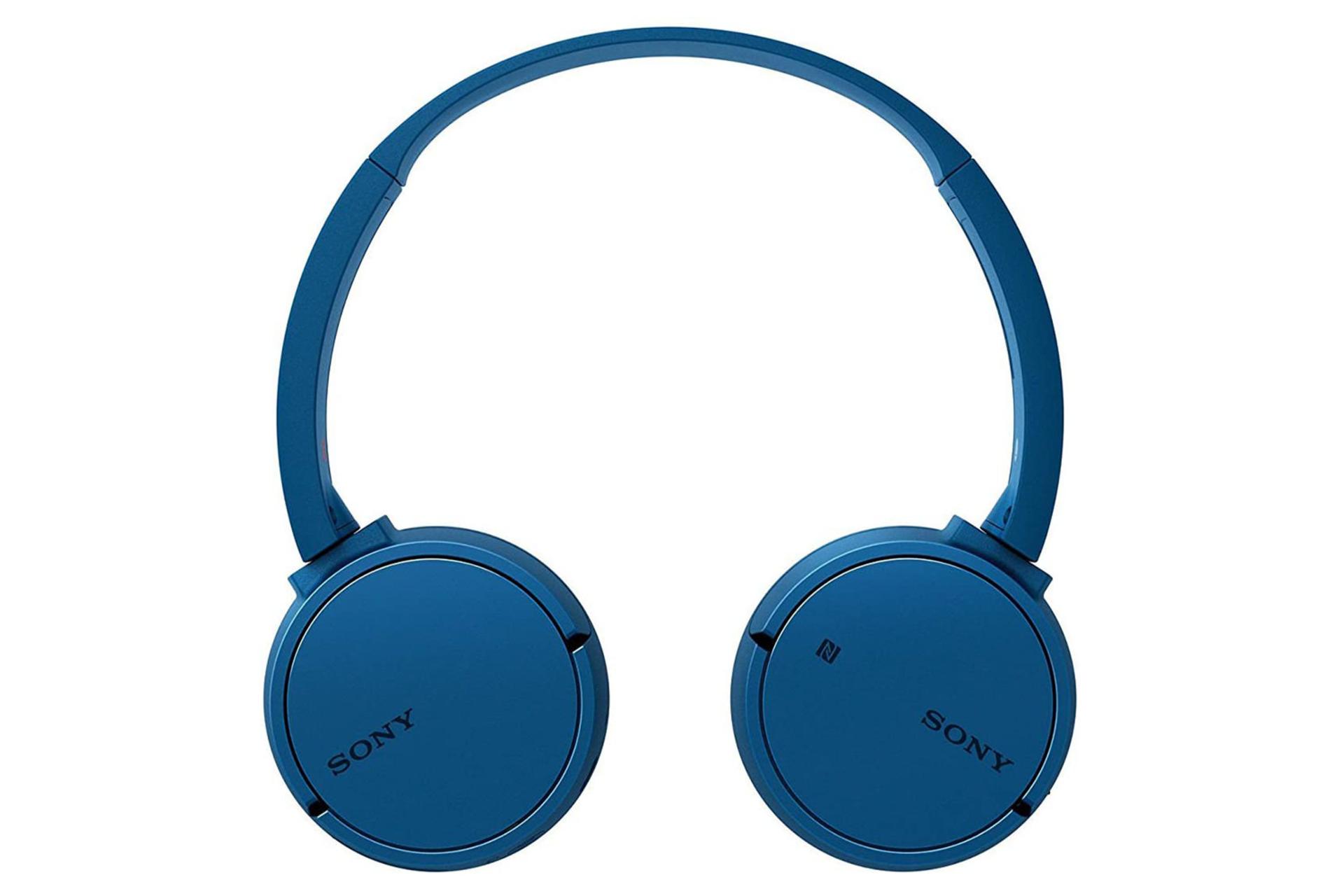 هدفون سونی Sony MDR-ZX220BT آبی نمای جلو