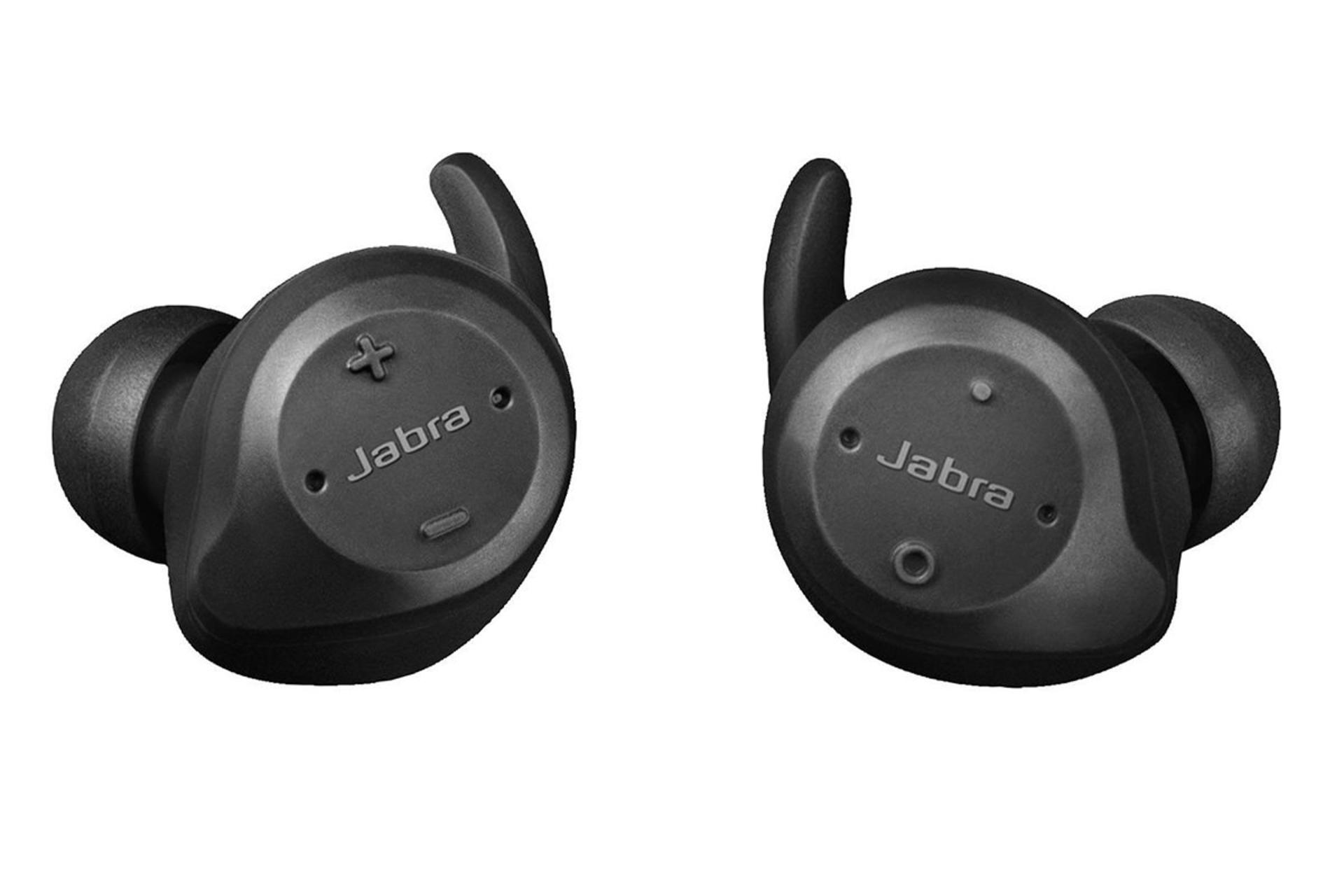 ایرباد هدفون جبرا  Jabra Elite Sport black earbuds مشکی