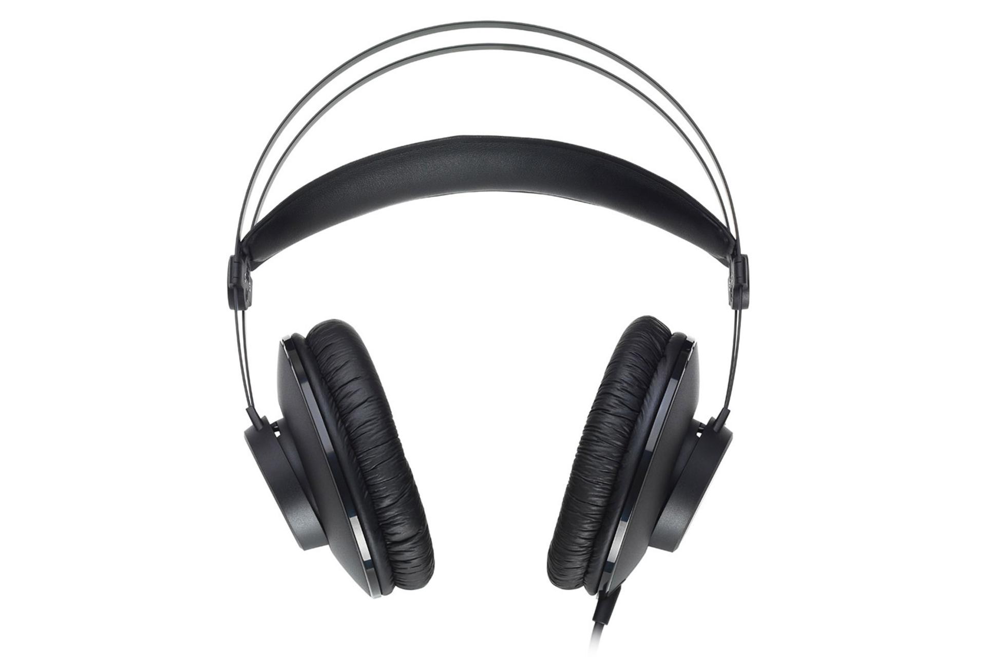 هدفون AKG K52 از جلو با رنگ مشکی