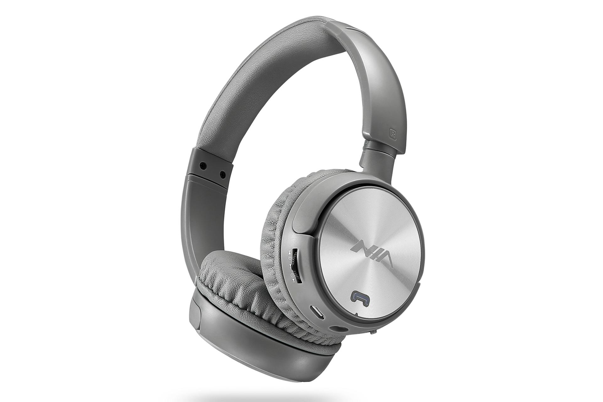 هدفون نیا مدل Q2 نقره‌ای-طوسی