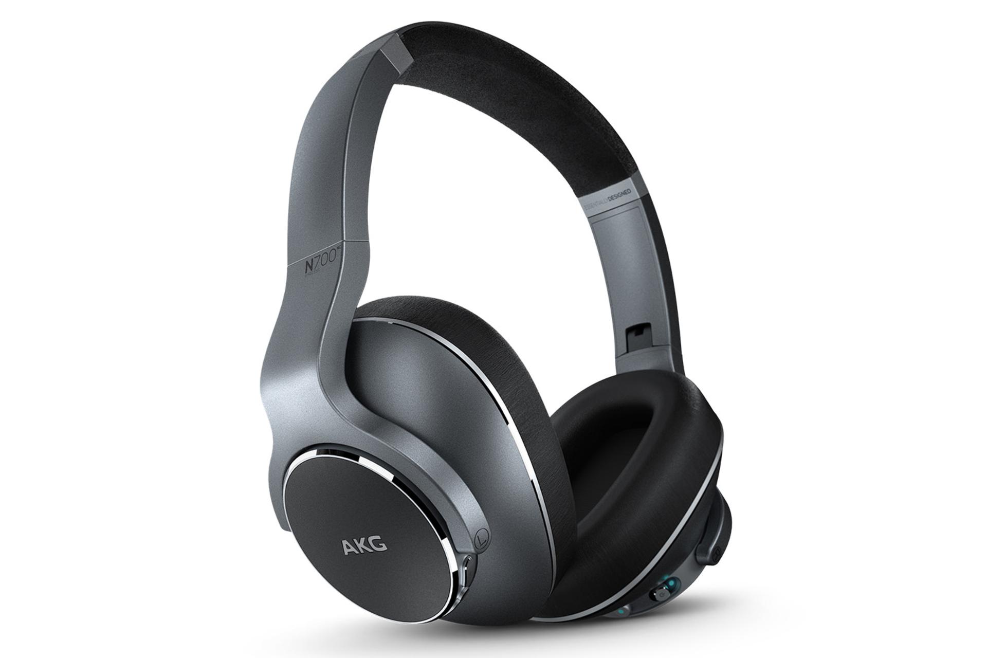 هدفون بی سیم AKG N700NC با رنگ نقره ای