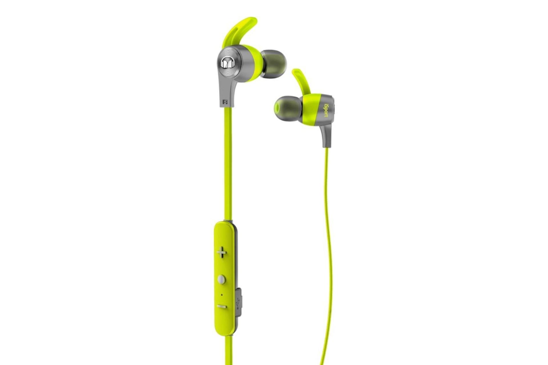 هدفون بی سیم مانستر Monster iSport Achieve سبز