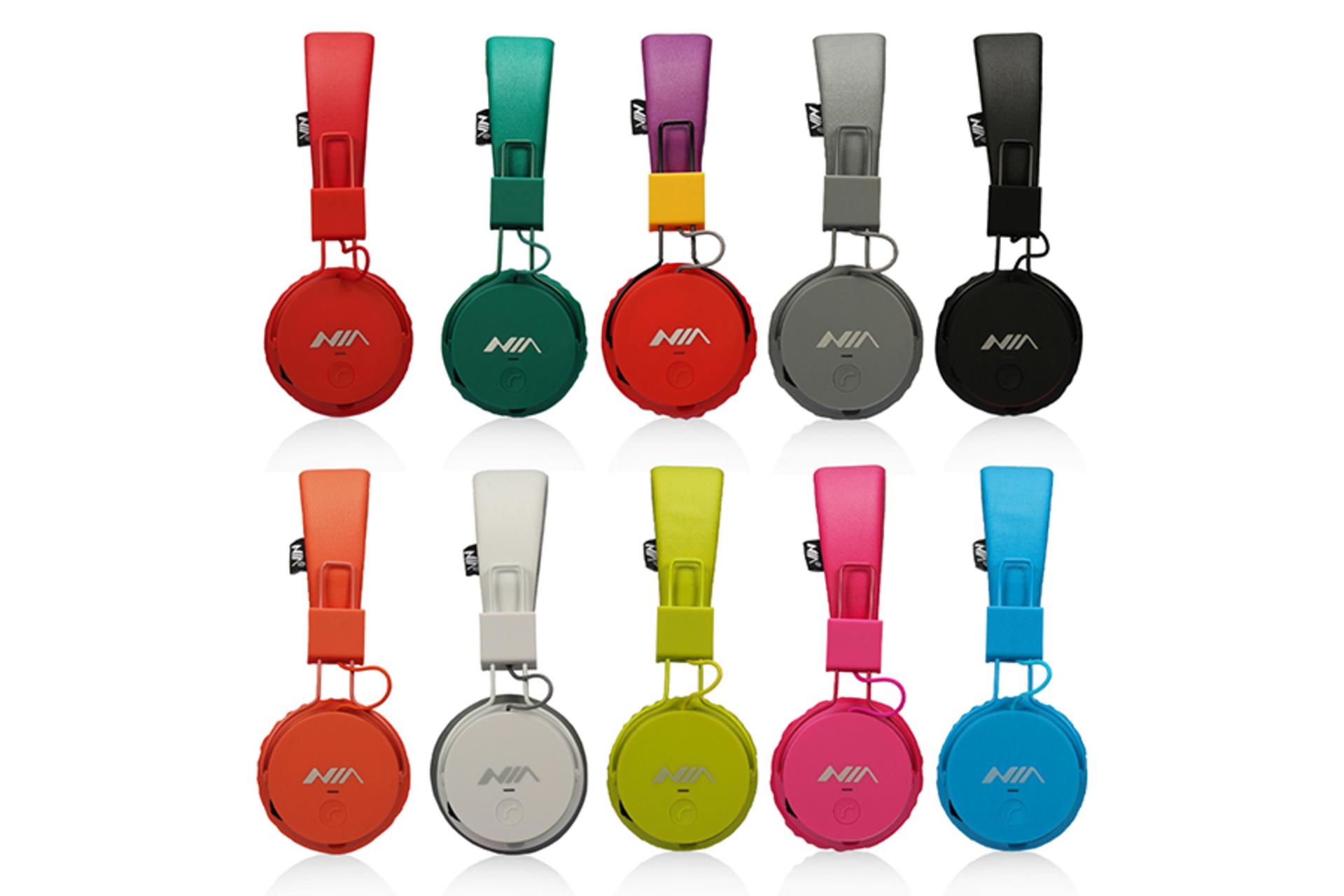 هدفون بلوتوثی نیا X2 رنگ های مختلف