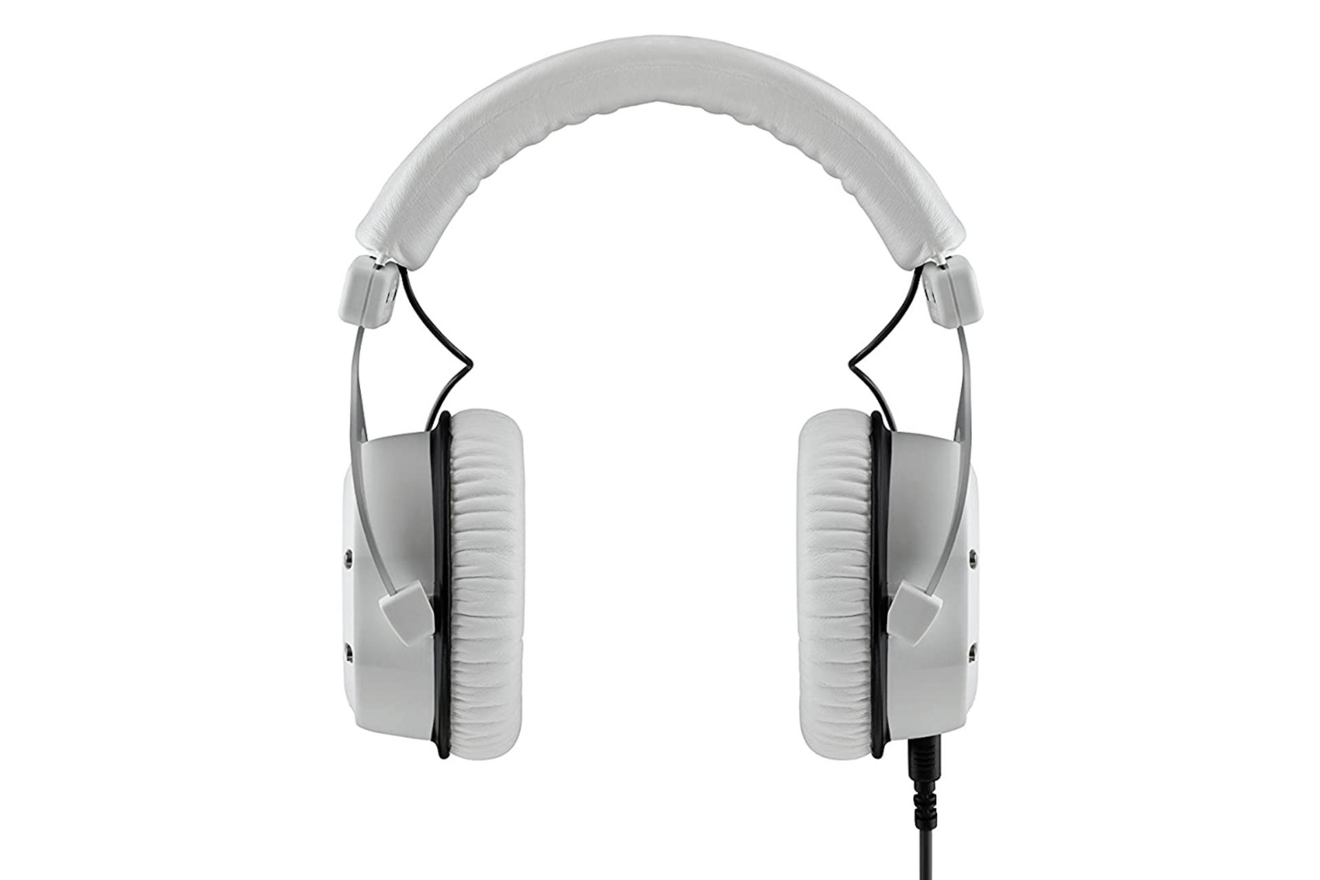 نمای روبرو هدفون بیرداینامیک Beyerdynamic Custom One Pro Plus سفید
