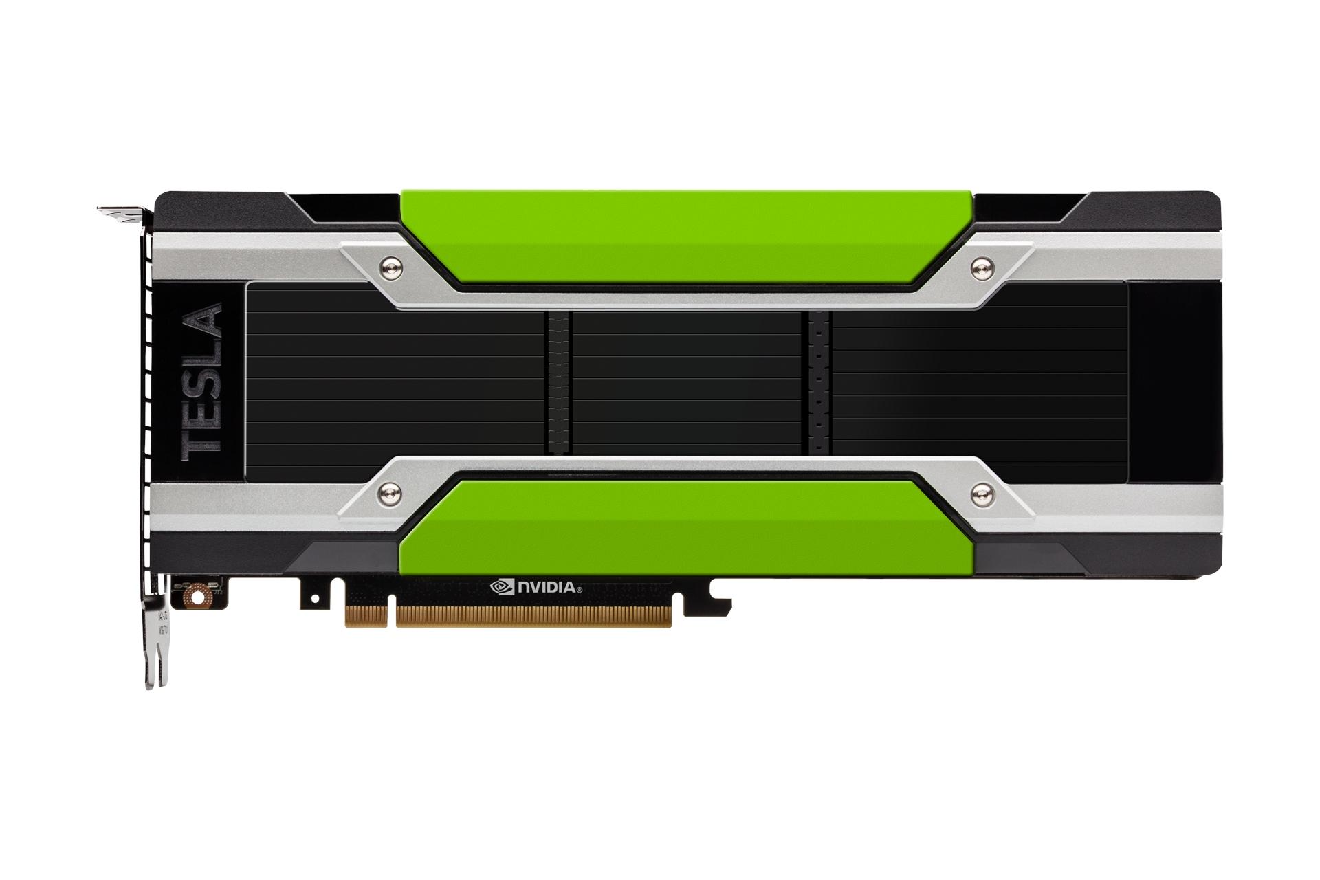 نمای روبرو کارت گرافیک انویدیا تسلا P100