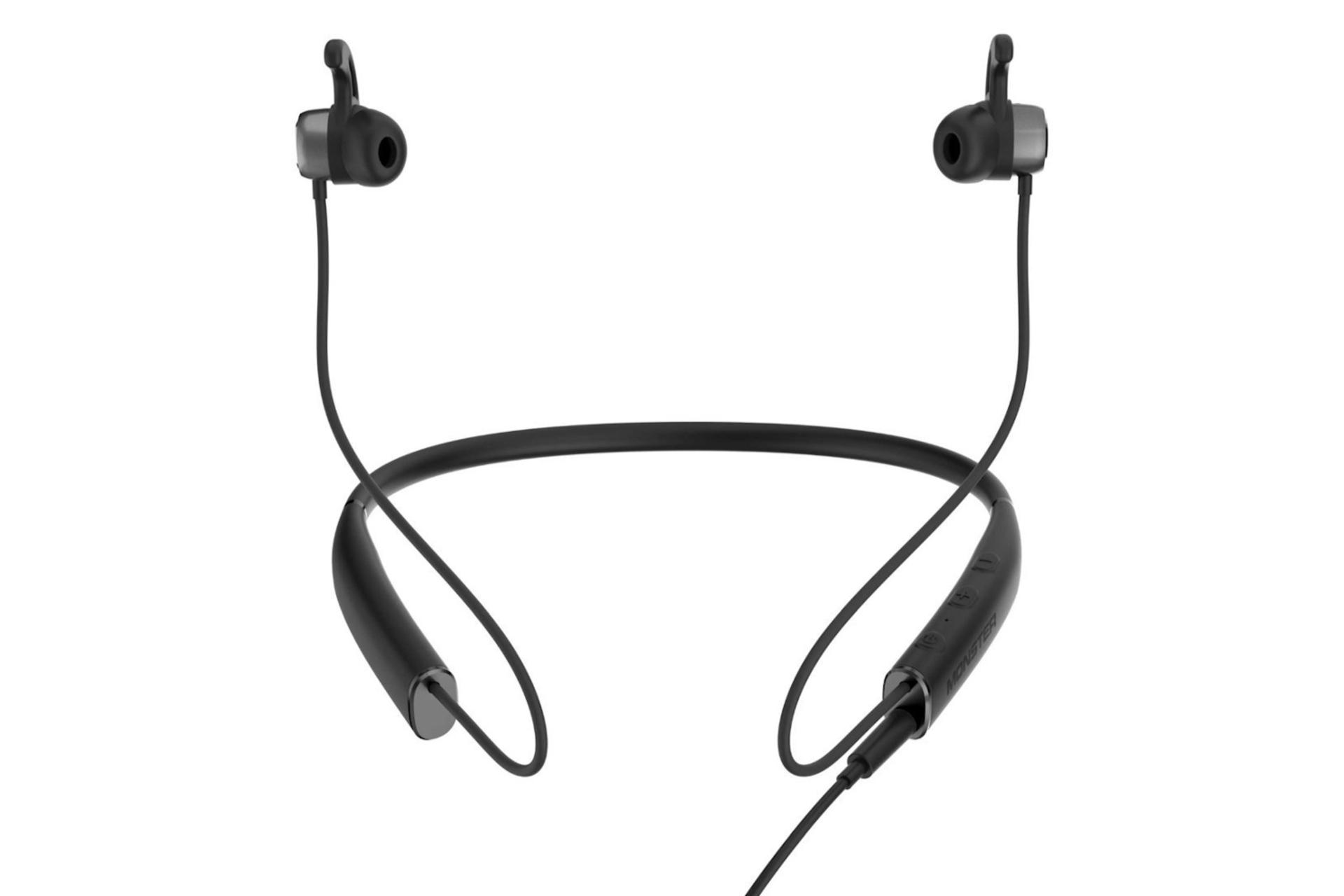 نمای بالا هدفون بی سیم مانستر Monster Flex Active Noise Cancelling Bluetooth