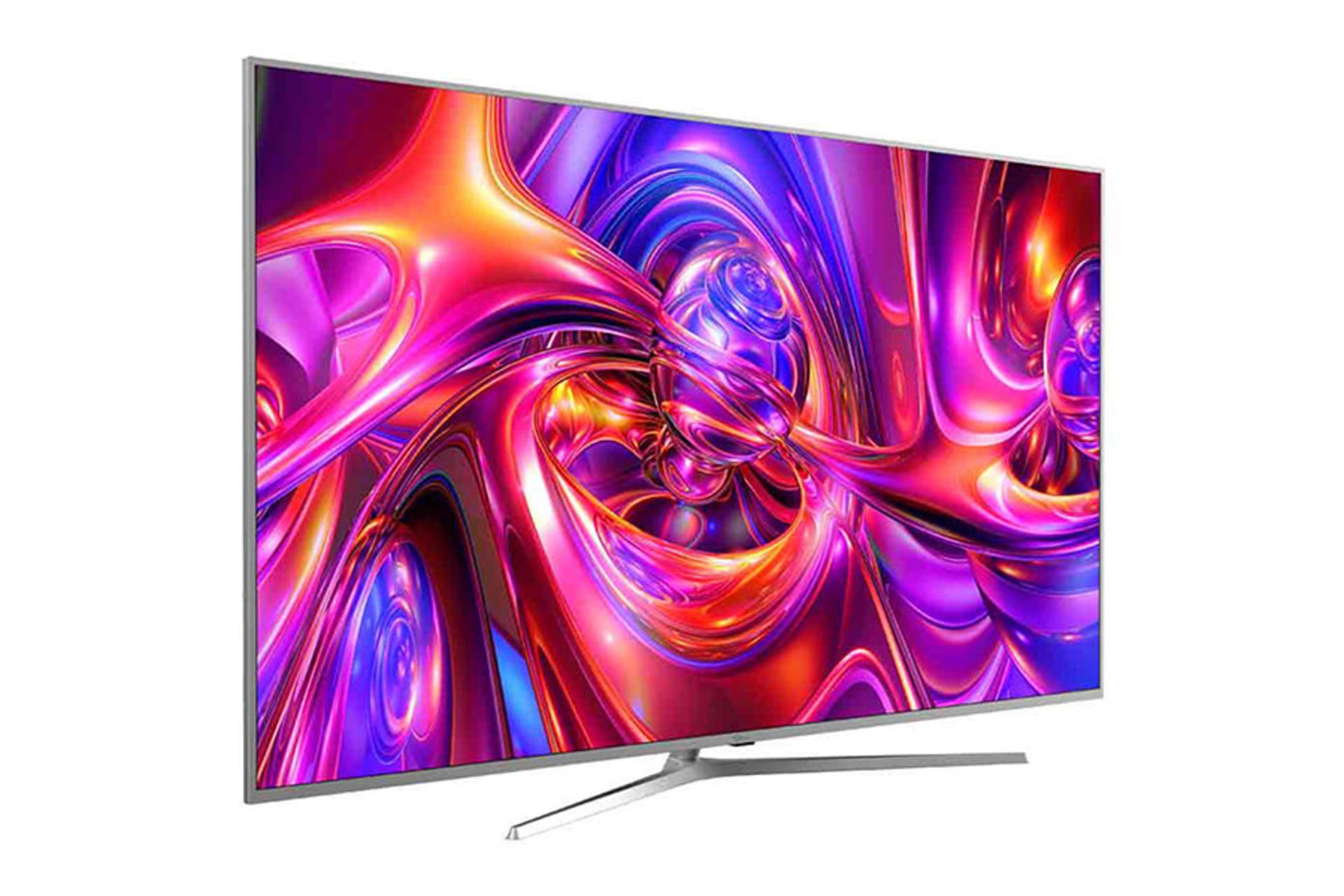 تلویزیون جی پلاس KU721S مدل 65 اینچ نمای نیمرخ