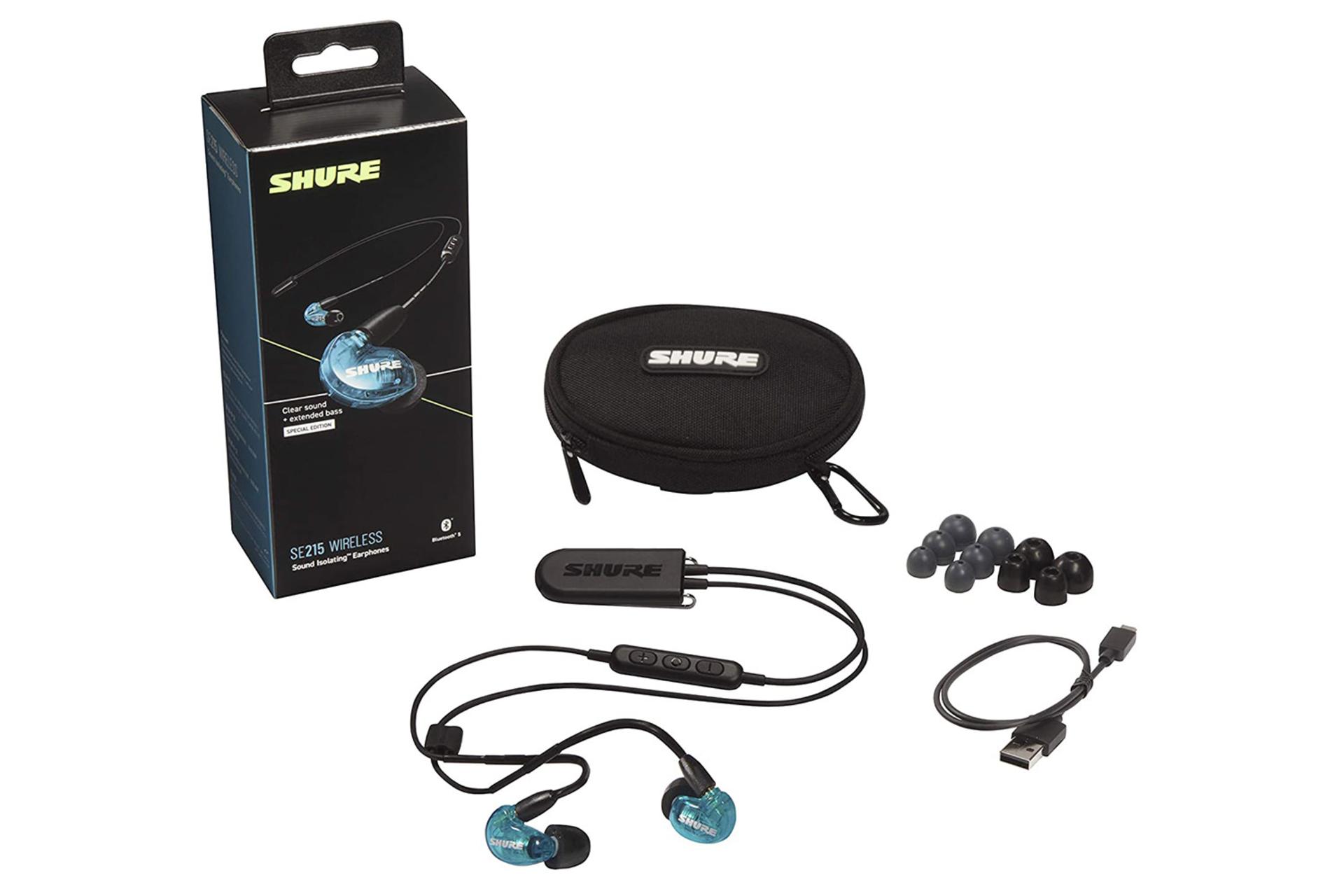 هدفون شور Shure SE215 با کیف و جعبه