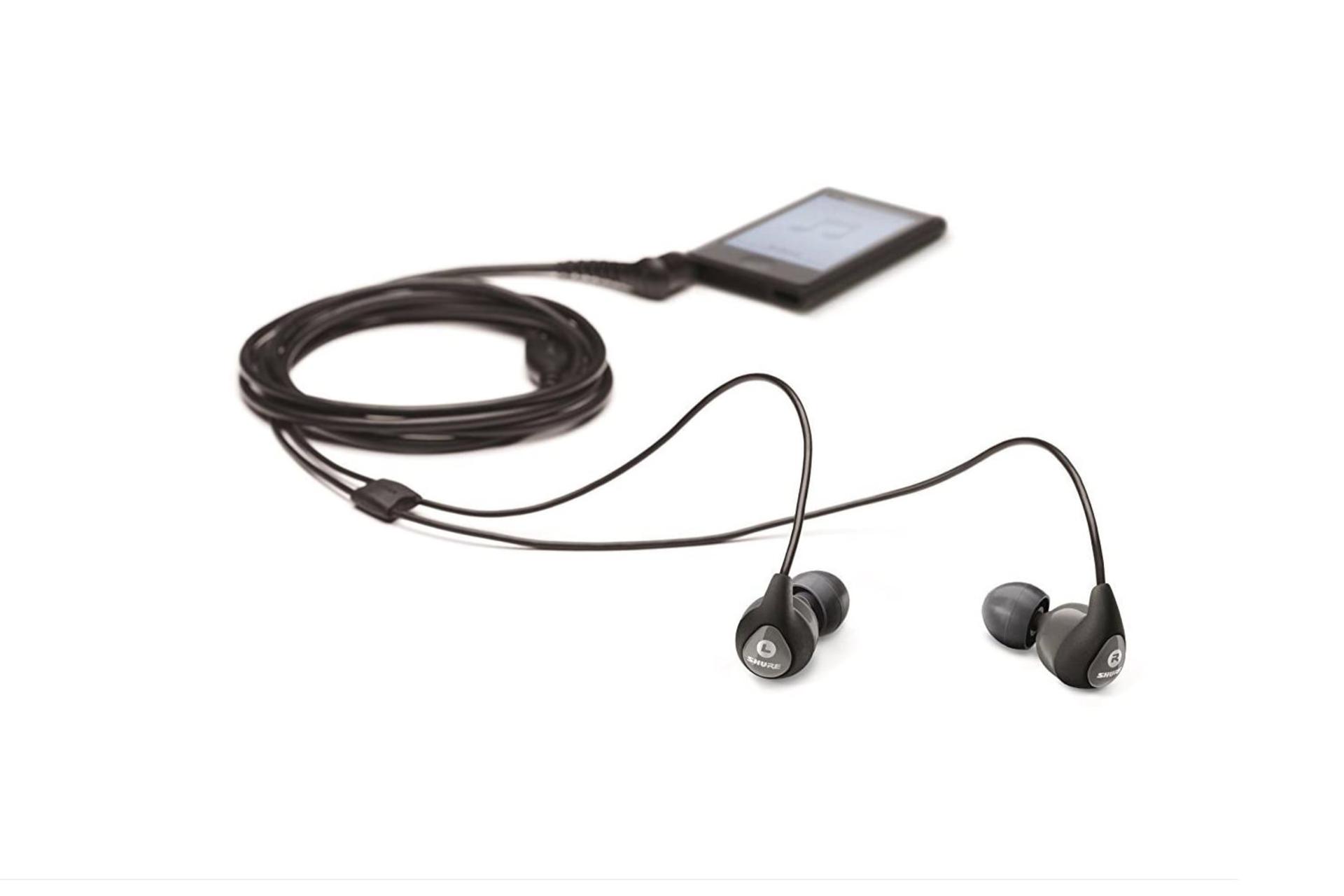 اتصال هدفون سونی Shure SE112-GR به گوشی موبایل