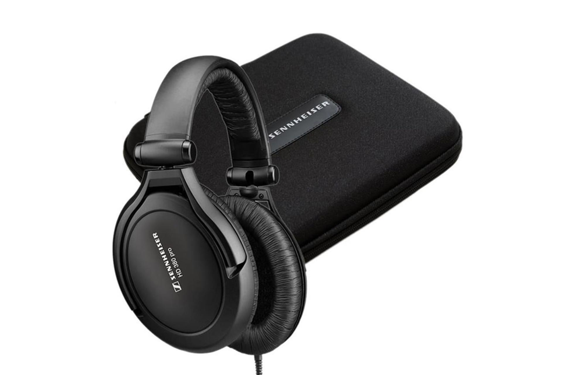 هدفون سنهایزر Sennheiser HD 380 PRO با کیف