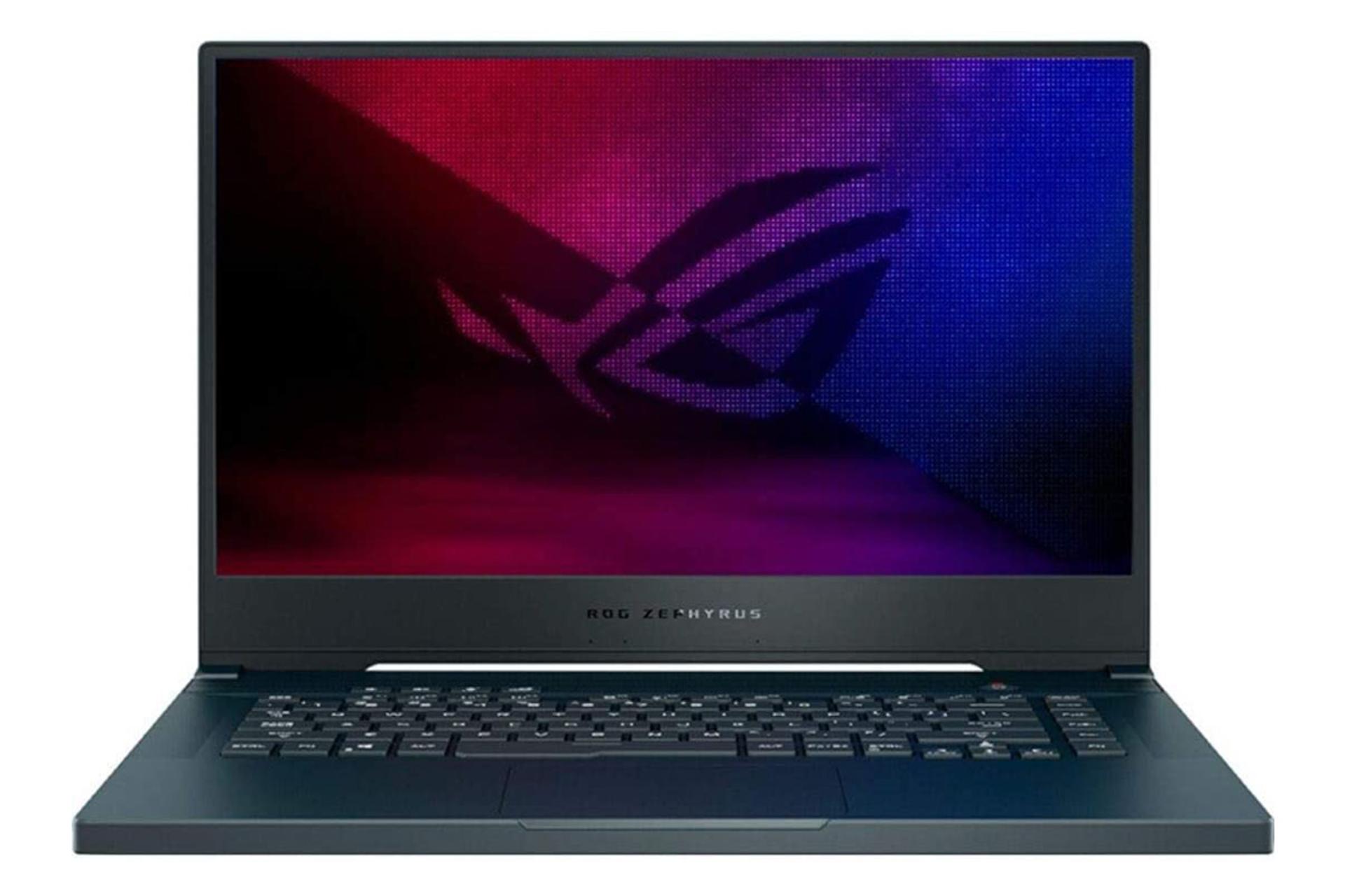 لپ تاپ ایسوس ROG زفیروس ام 15 از نمای جلو