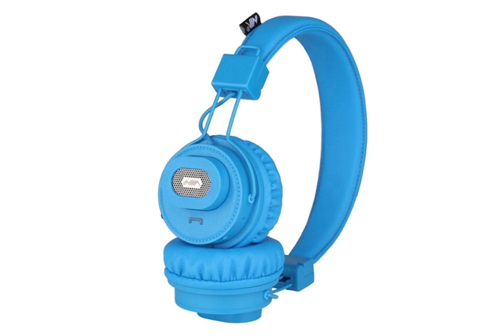 هدفون بی سیم نیا NIA X5SP آبی