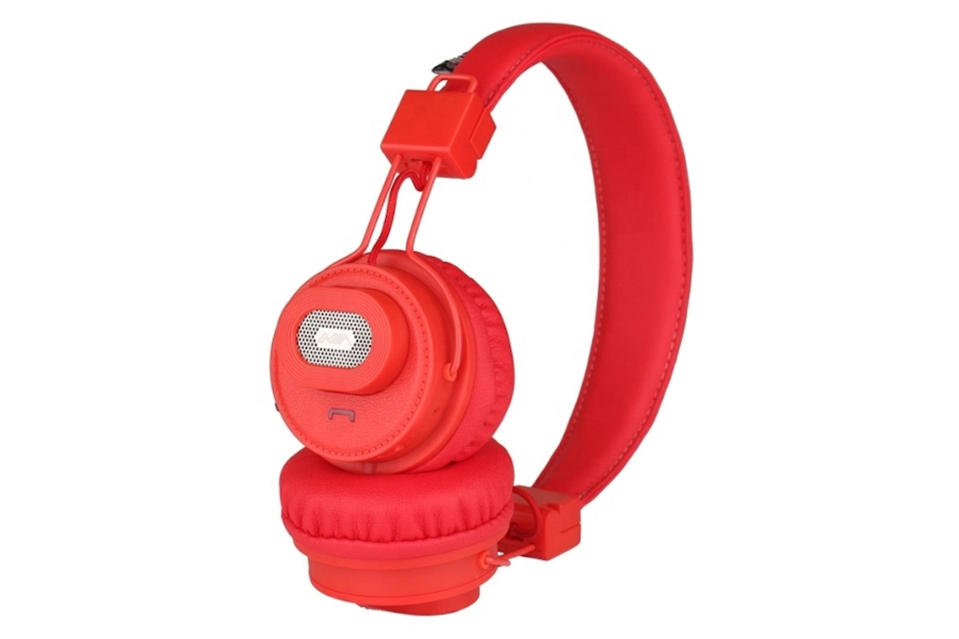 هدفون بی سیم نیا NIA X5SP قرمز