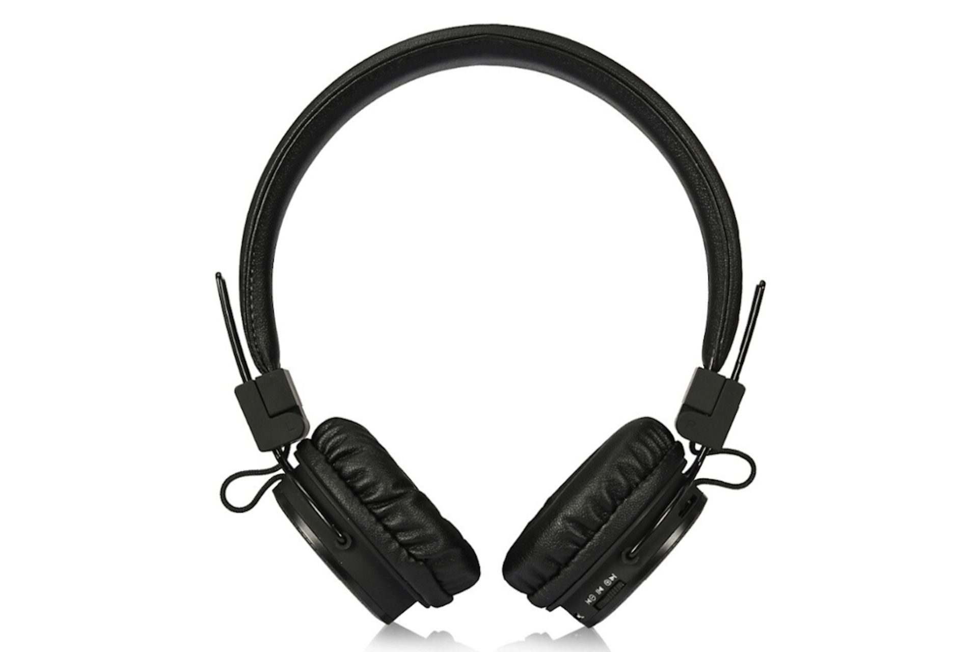 نمای روبرو هدفون بی سیم نیا NIA XP1 مشکی