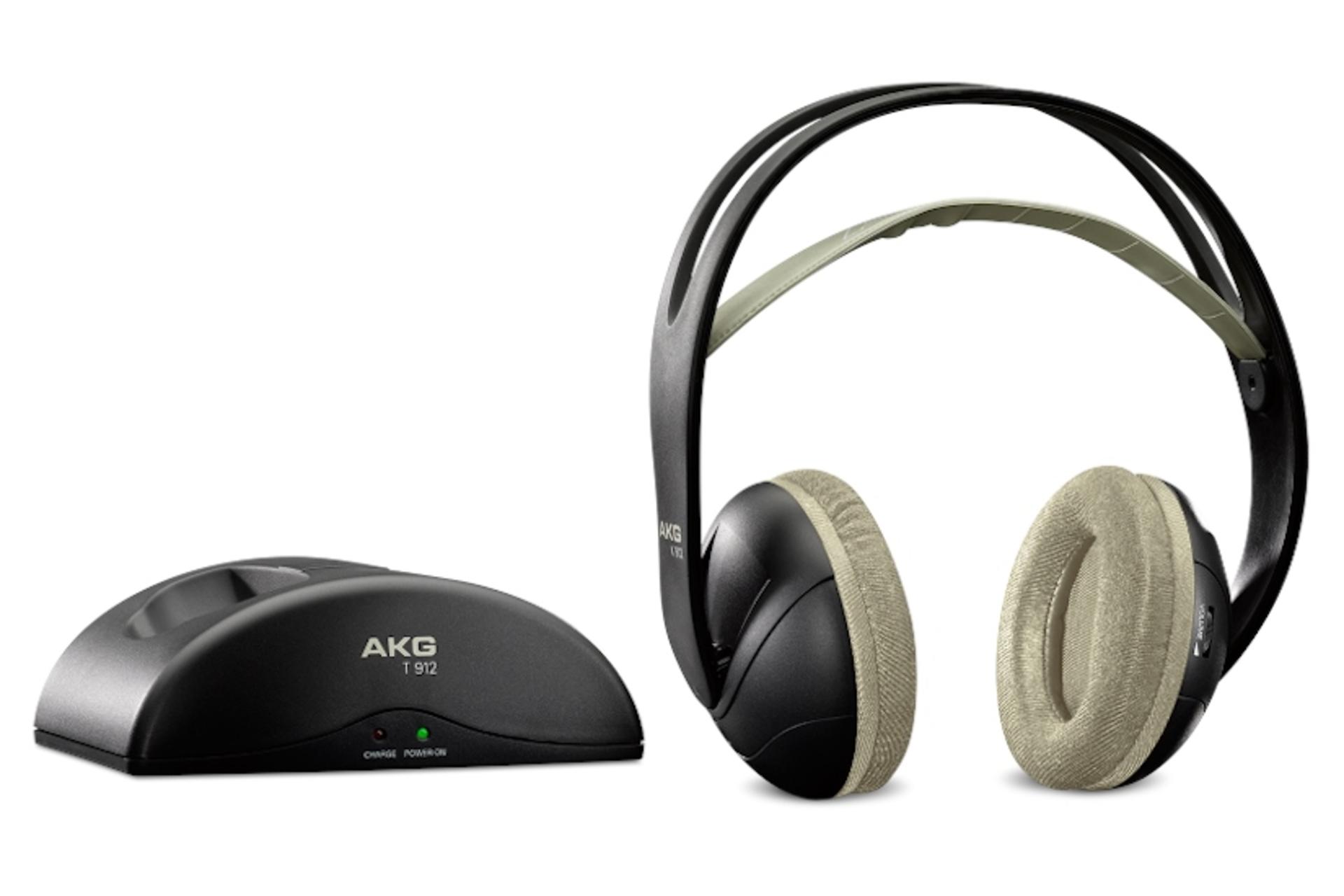 هدفون بی سیم ای کی جی AKG K912 همراه پایه شارژ