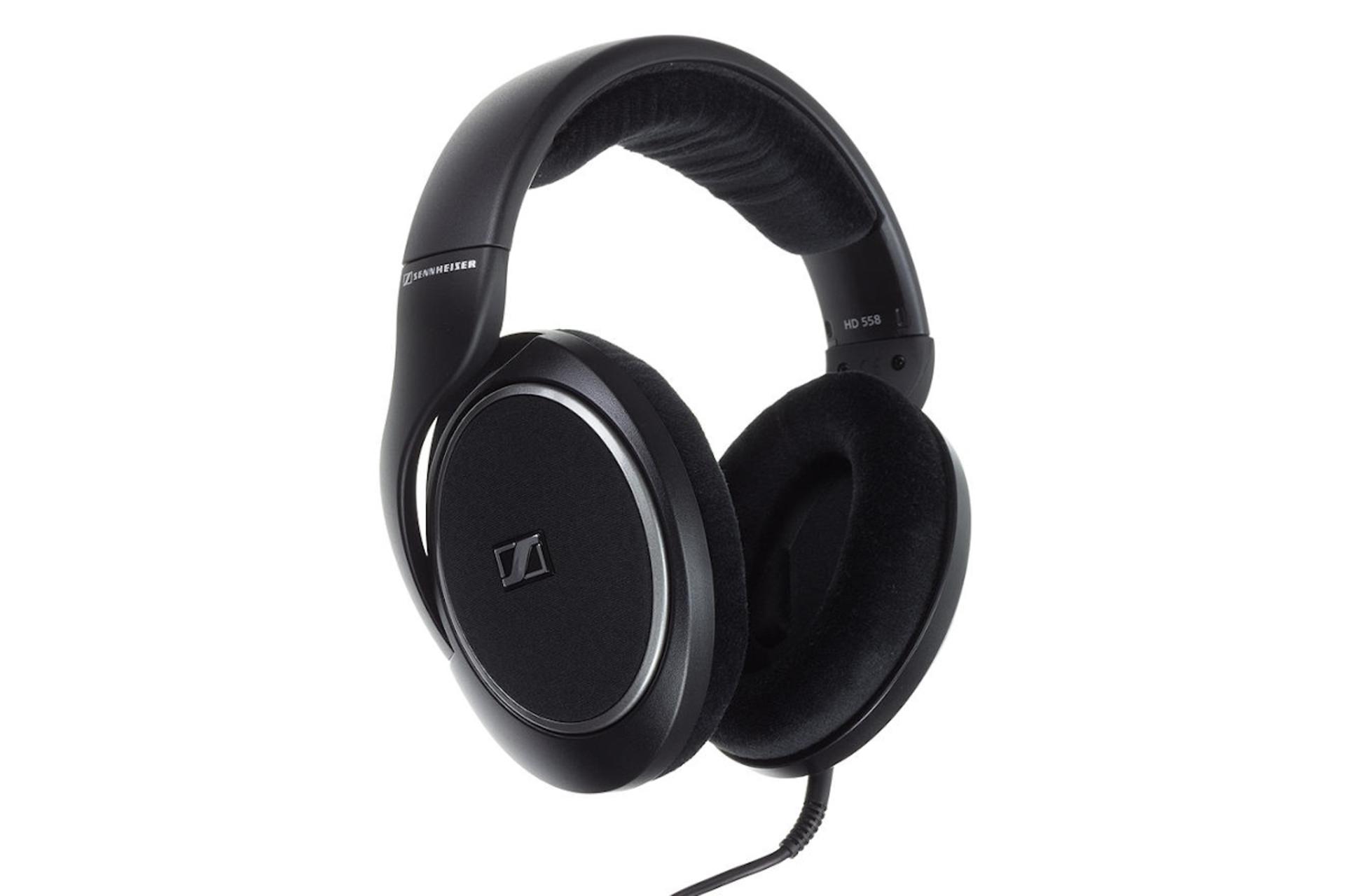 نمای چپ هدفون سنهایزر Sennheiser HD 558 مشکی