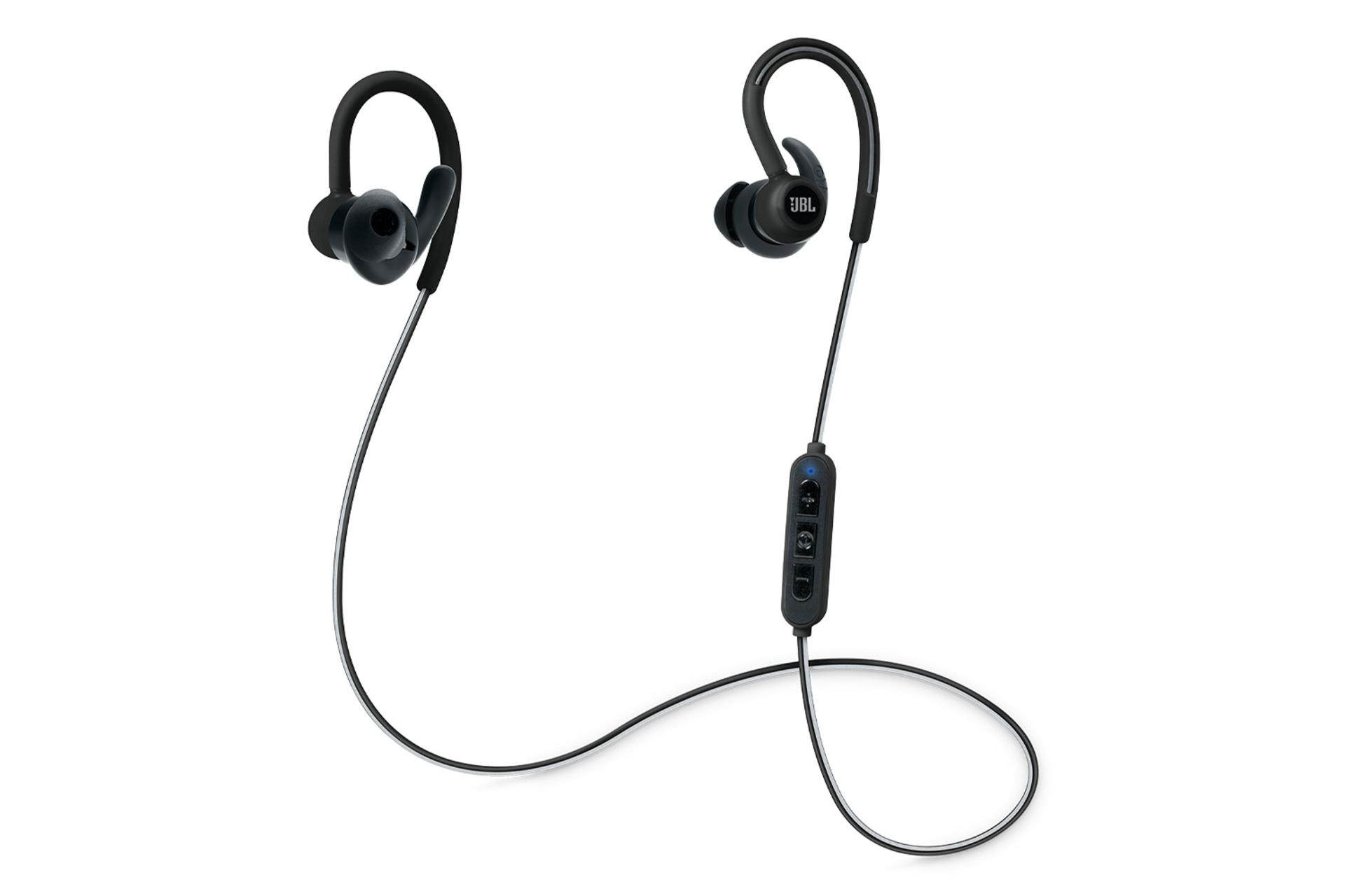 هدفون JBL Reflect Contour نمای کلی رنگ مشکی / جی بی ال Reflect Contour
