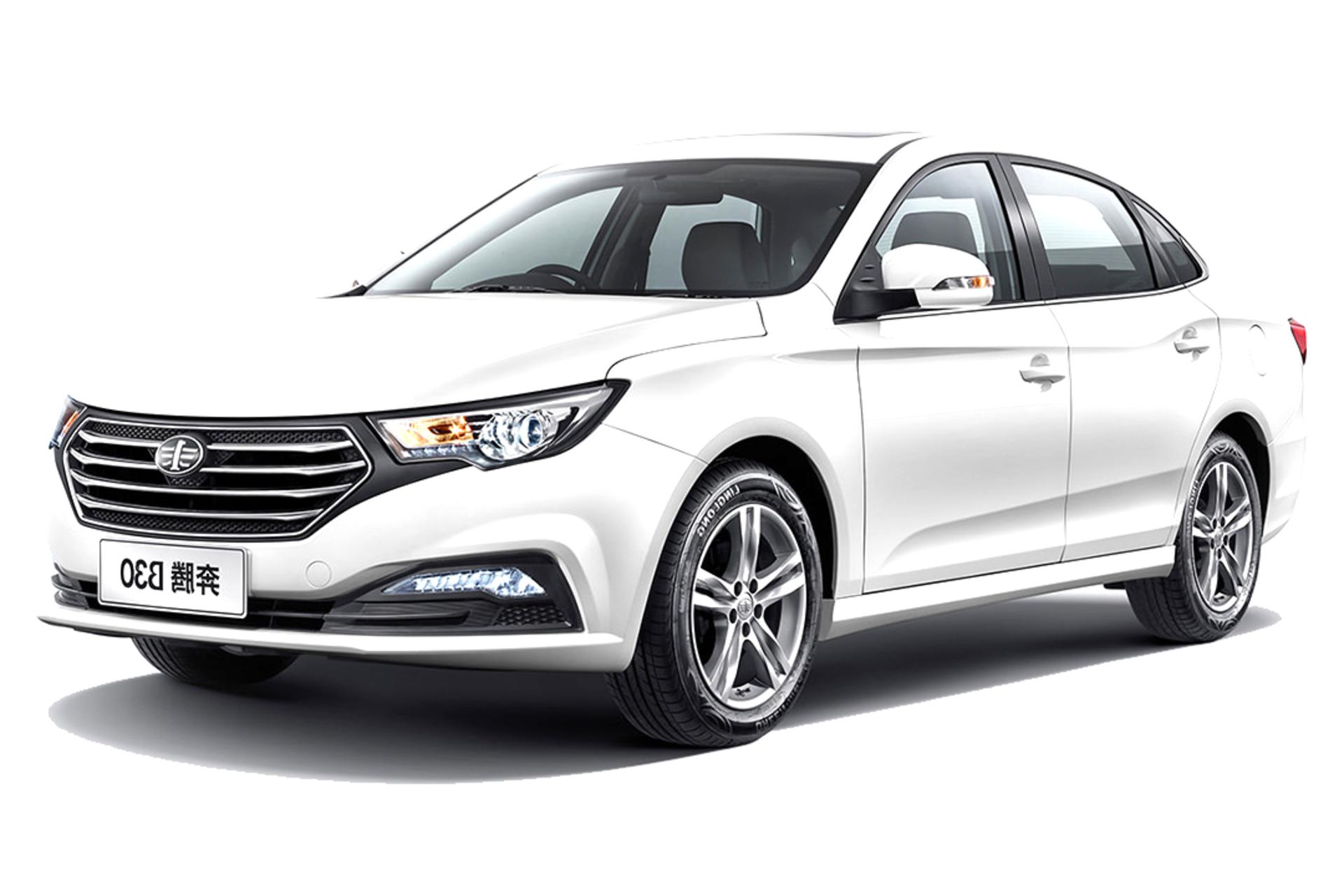 خودرو بسترن بی 30 سفید / Besturn B30