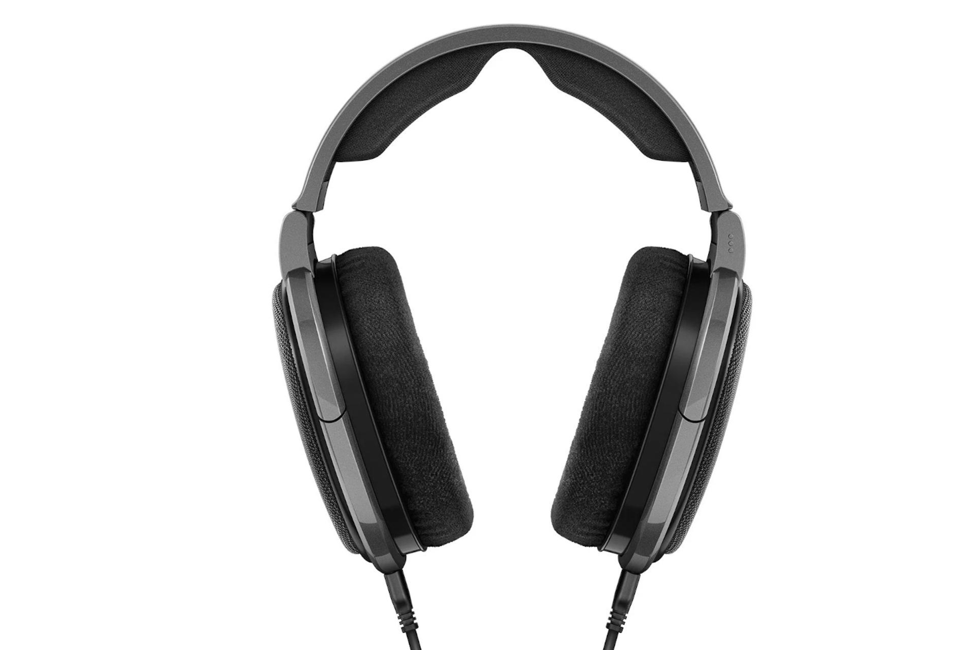 نمای روبرو قیمت هدفون سنهایزر Sennheiser HD 650 مشکی