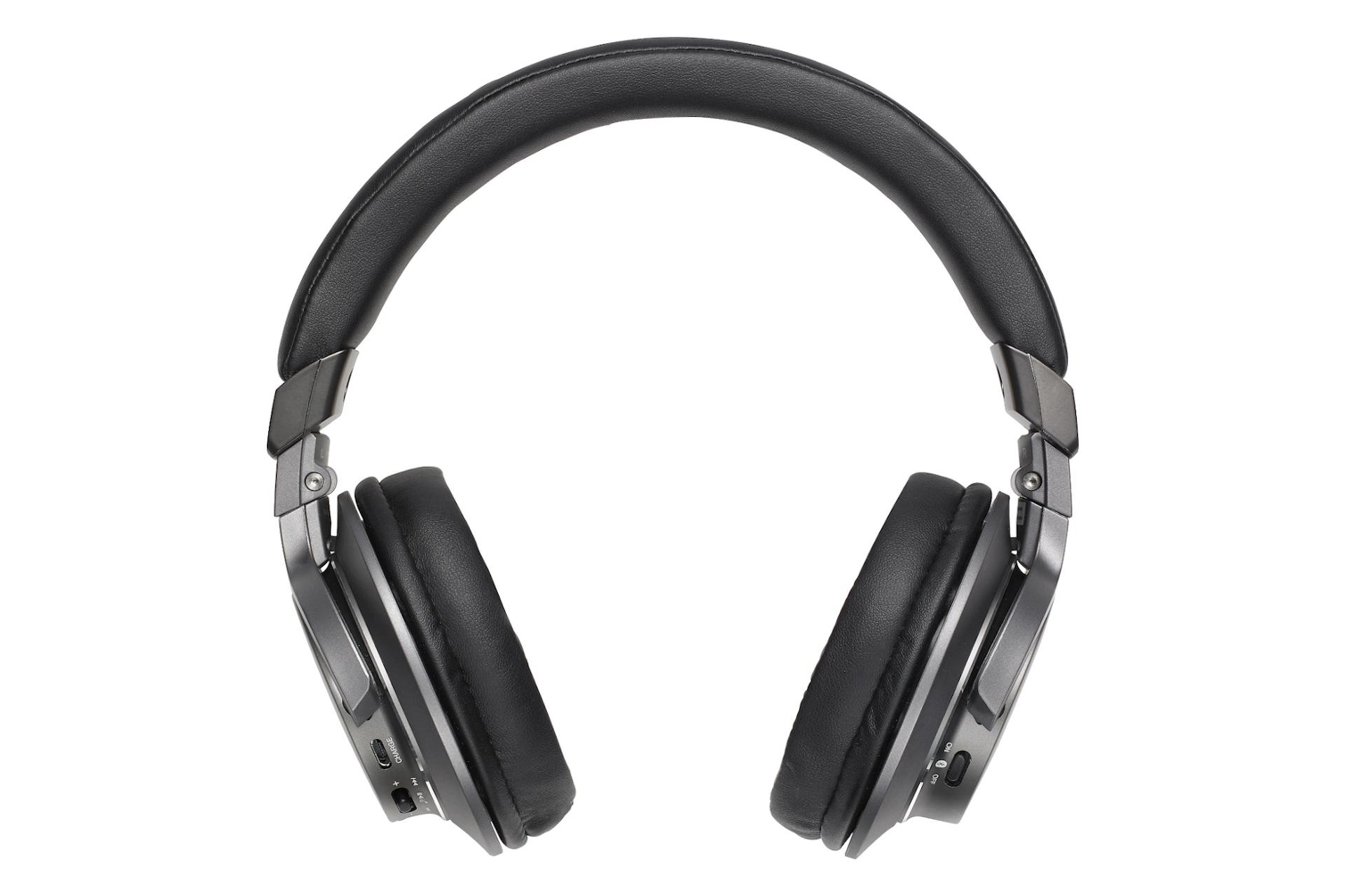 نمای روبرو هدفون بی سیم آدیو تکنیکا Audio-Technica ATH-SR6BTBK