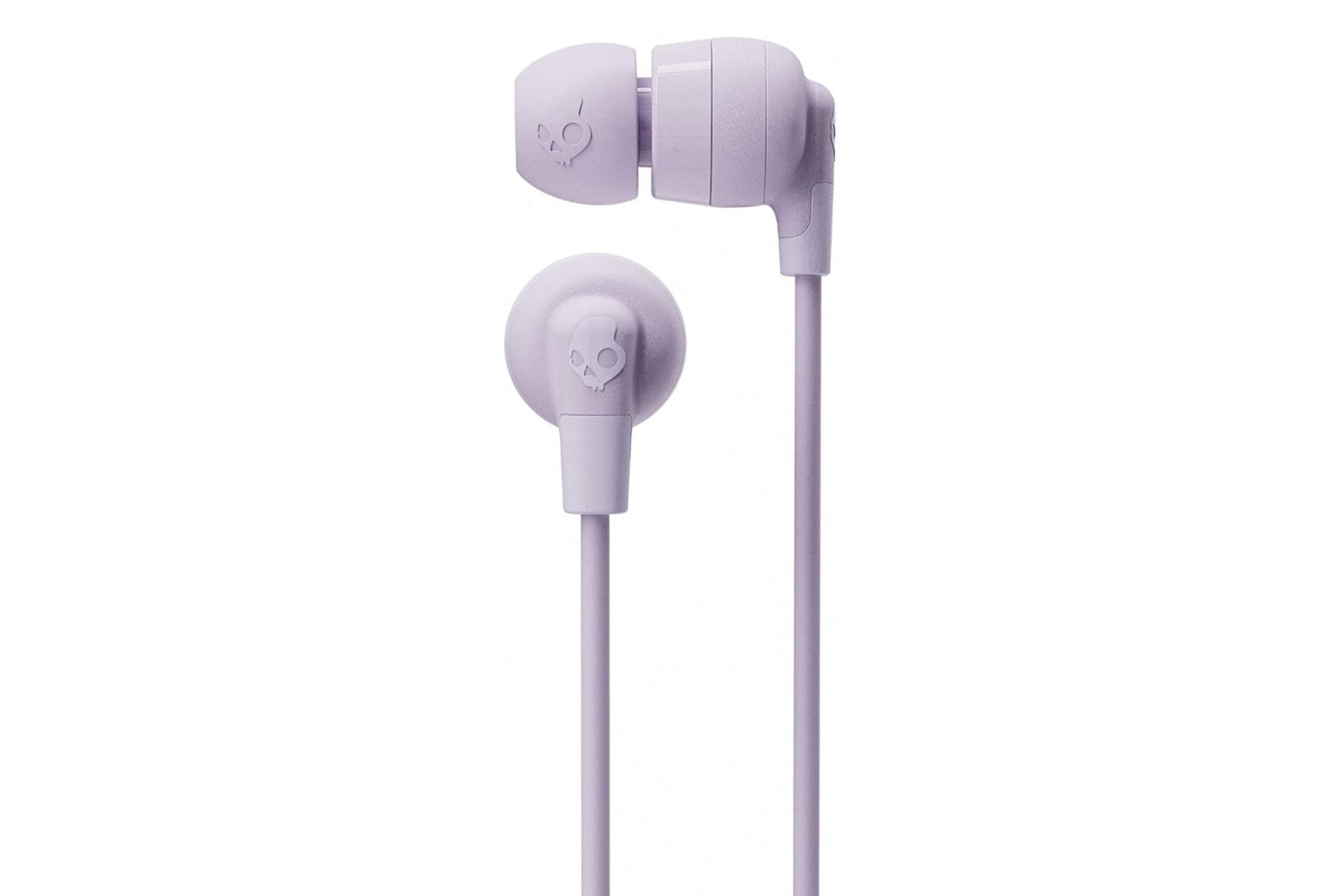 نمای روبرو هدفون بی سیم اسکال کندی Skullcandy Ink'd Plus Wireless بنفش