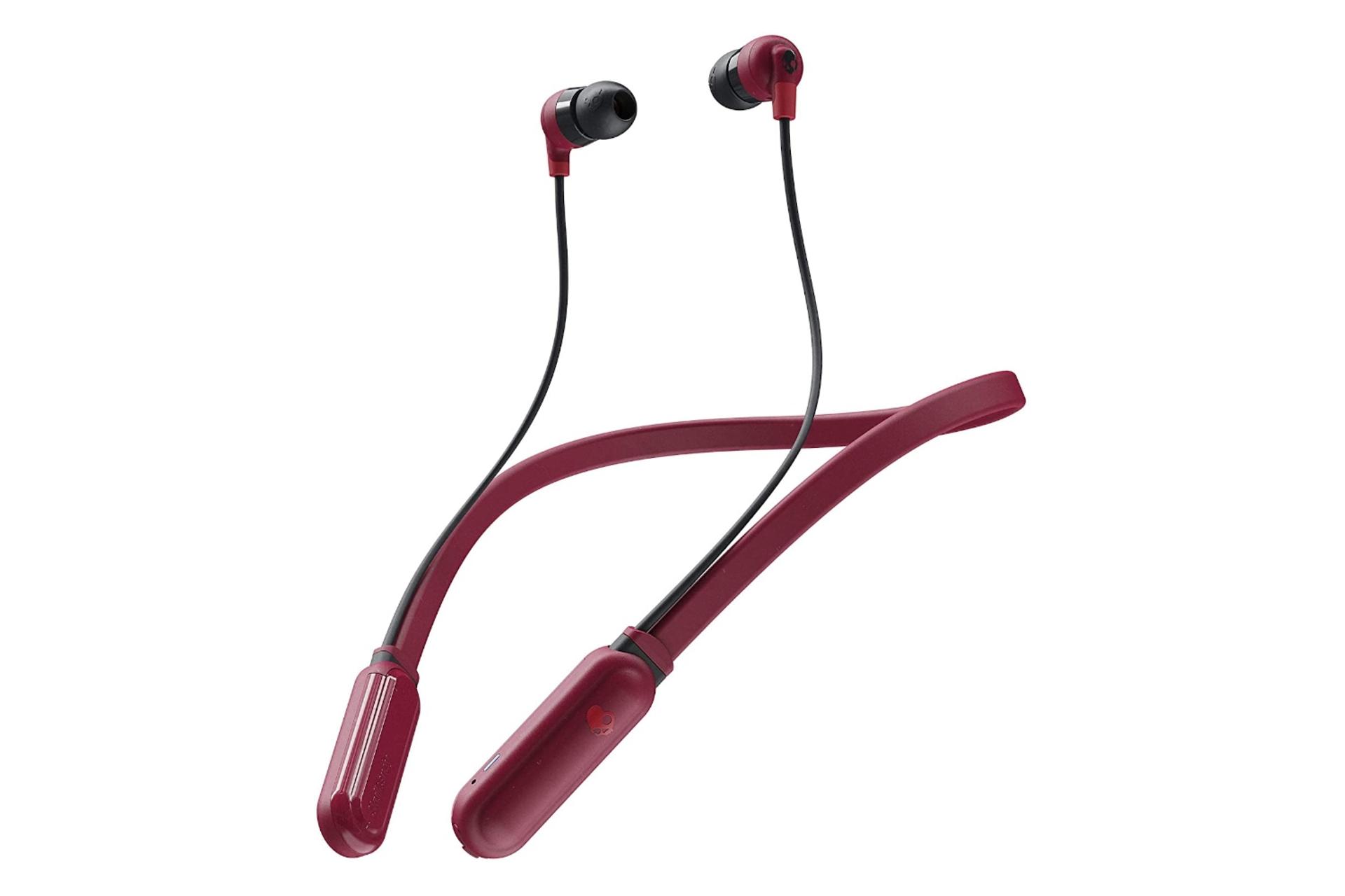 هدفون بی سیم اسکال کندی Skullcandy Ink'd Plus Wireless قرمز